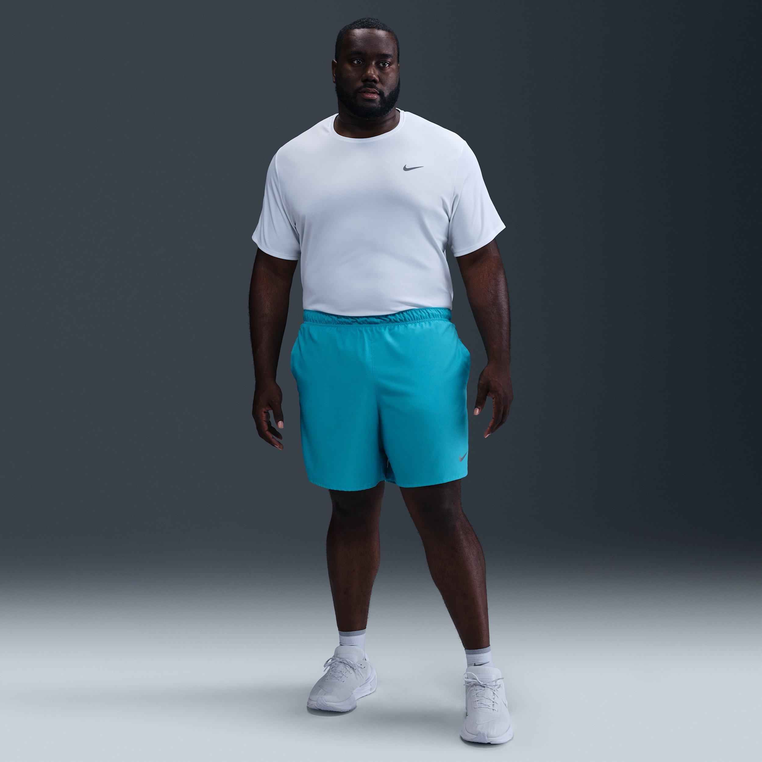 Nike Men's Challenger Dri-FIT 7" Brief-Lined Running Shorts - Blue - BLUE Thumbnail View 6