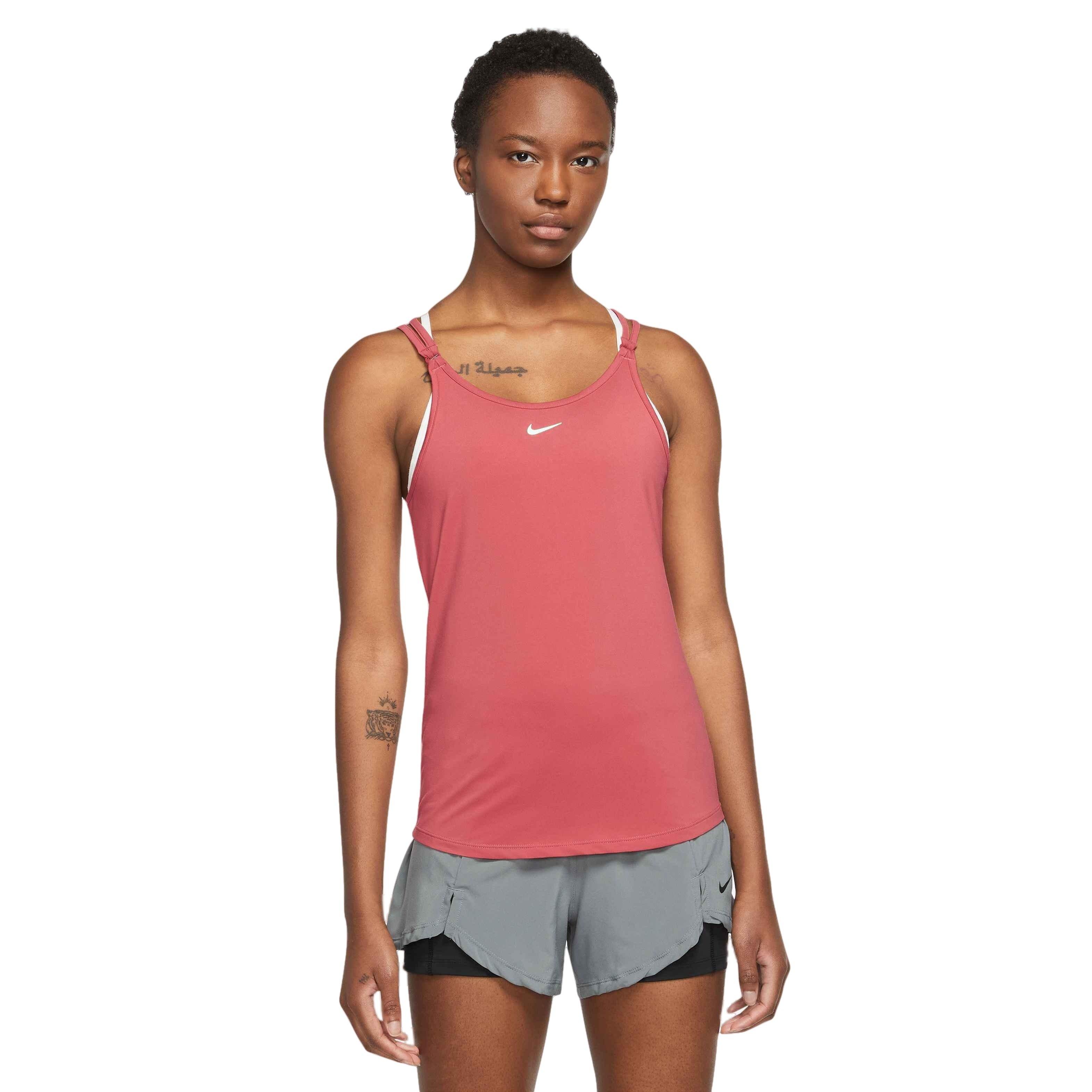 Nike women's dry slim strappy sales tank top