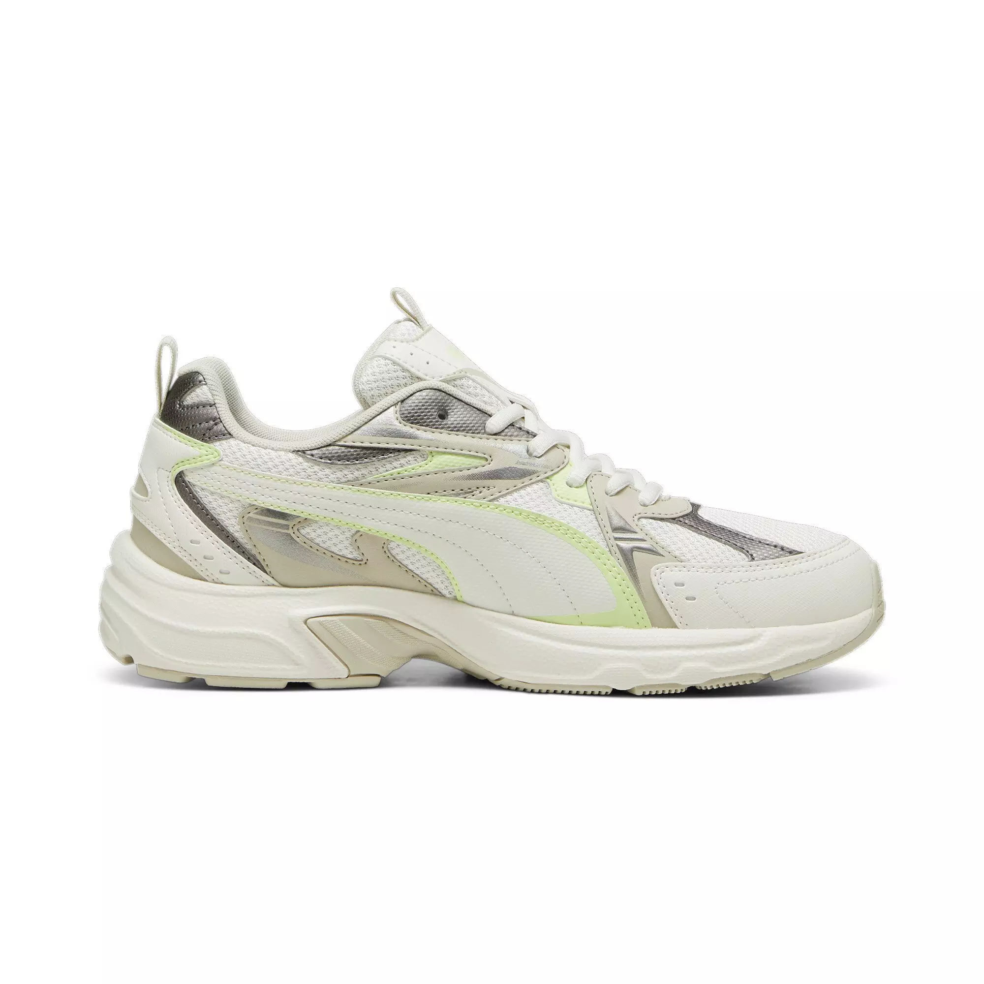 PUMA Milenio Tech "Desert Dust/Vapor Grey/Cool Cucumber" Men's Shoe - GREY
