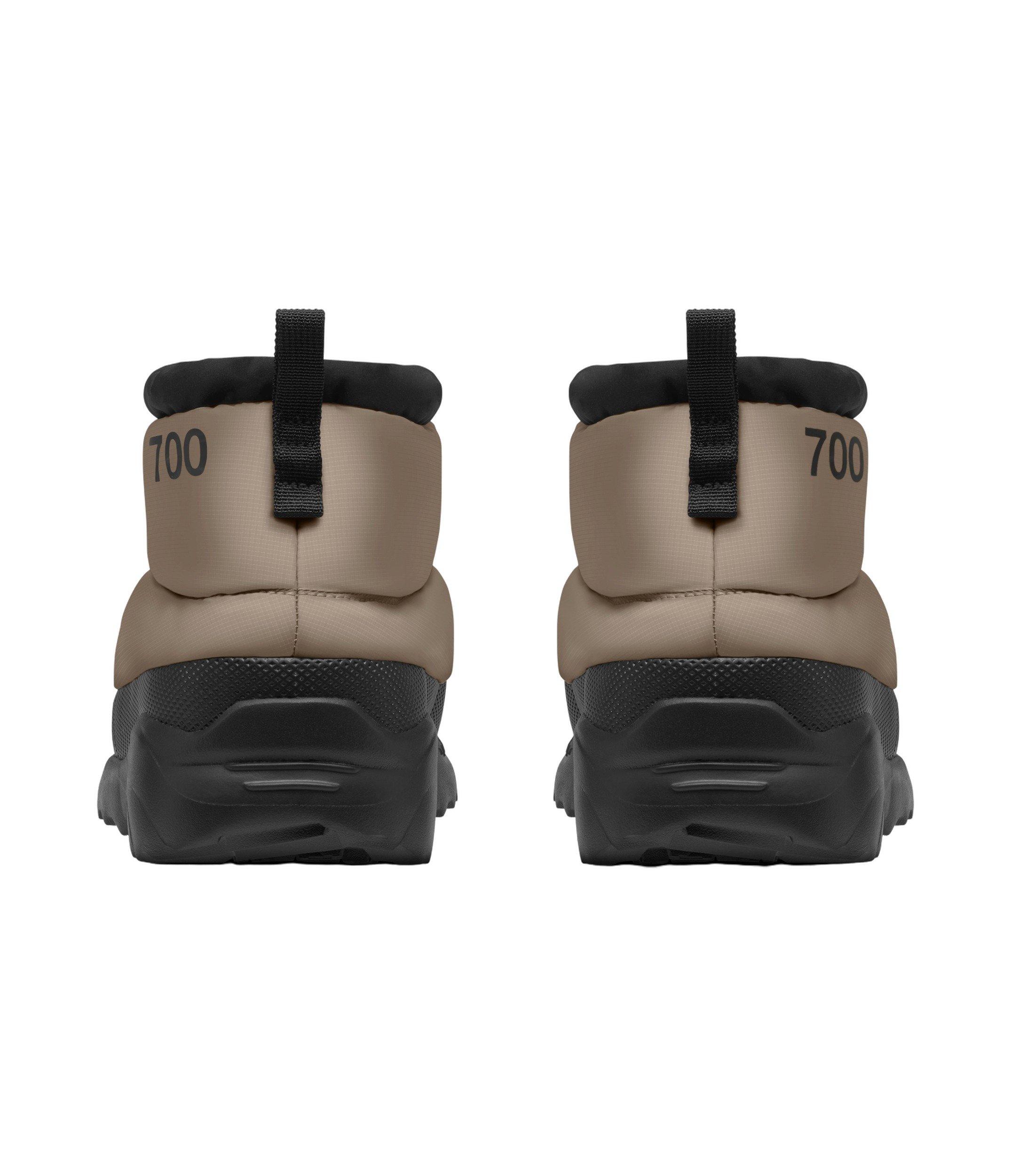 The North Face Nuptse Traction Chukkas "Grey/Black" Men's Shoe - GREY/BLACK Thumbnail View 3