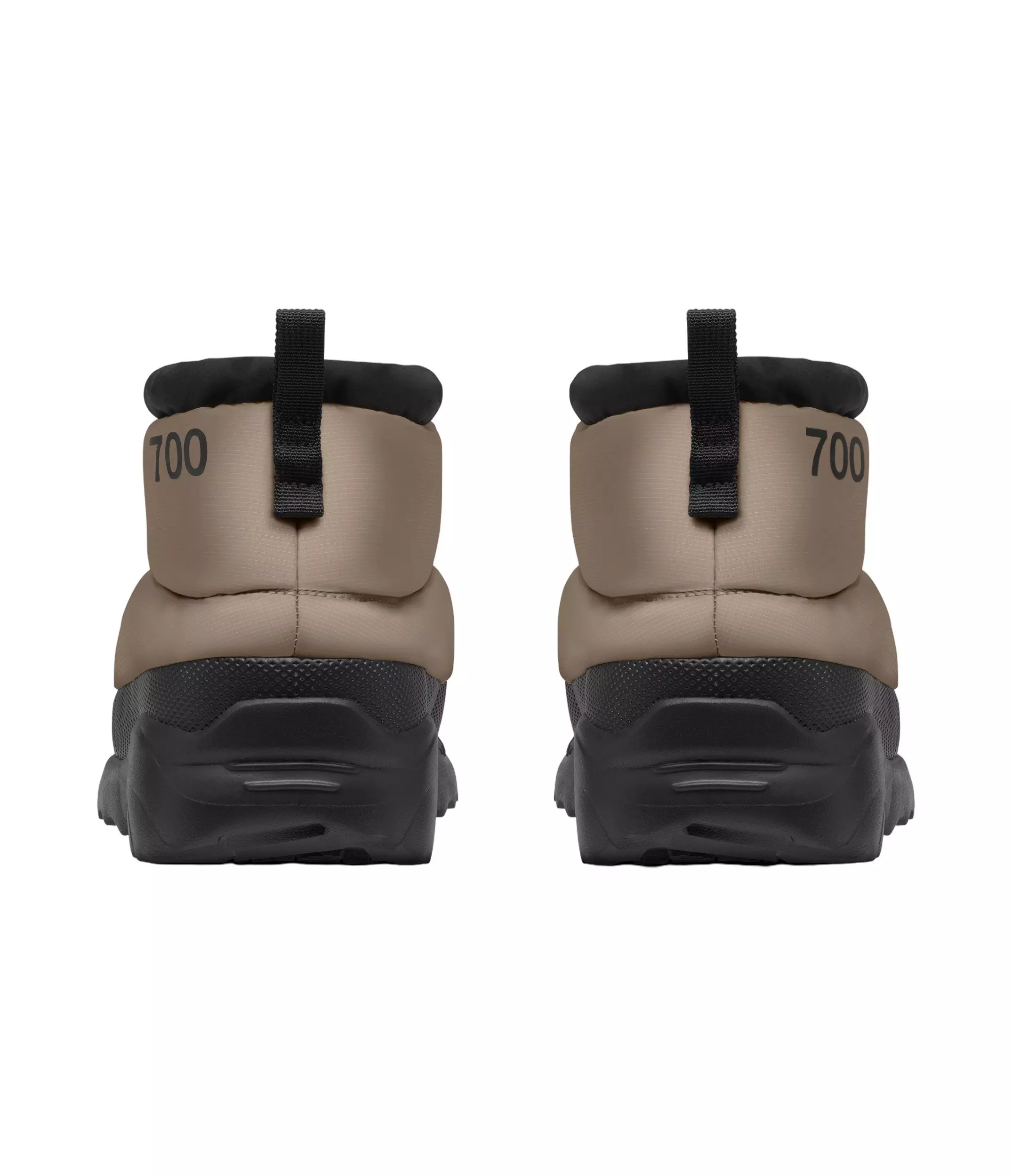 The North Face Nuptse Traction Chukkas "Grey/Black" Men's Shoe - GREY/BLACK