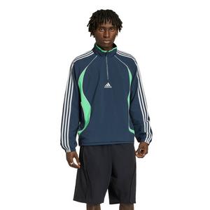 adidas Originals Men's Teamgeist Half Zip Sweatshirt - Dark Blue