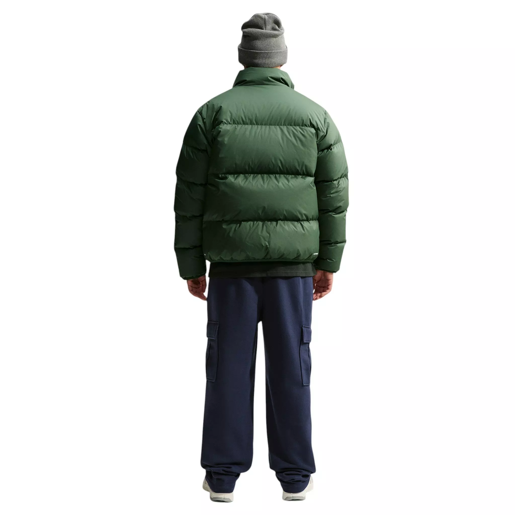 Nike Men's Club Fleece Open-Hem Cargo Pants - Blue - BLUE