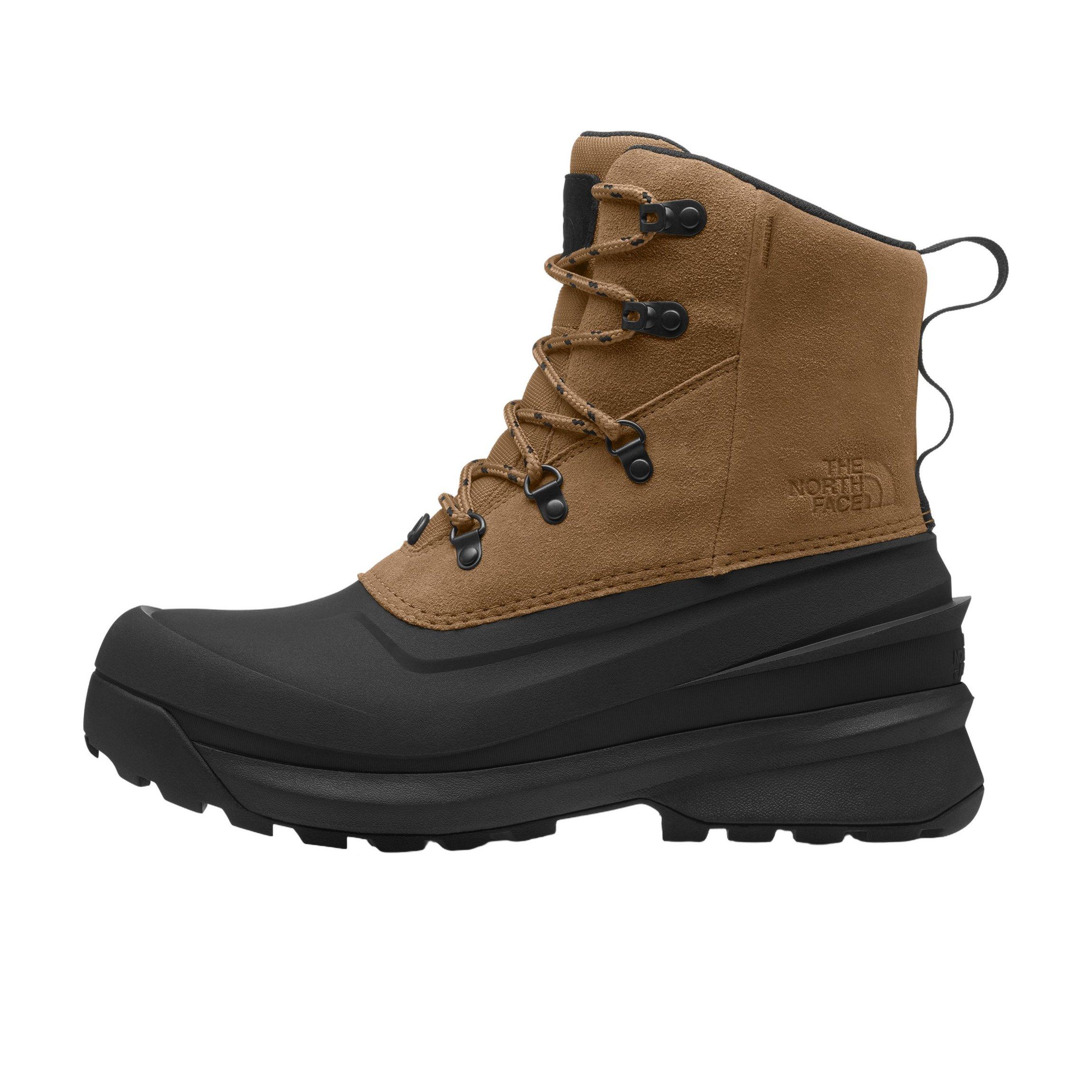The North Face Chilkat Lace Up "Brown/Black" Men's Waterproof Boot - BROWN/BLACK Thumbnail View 1