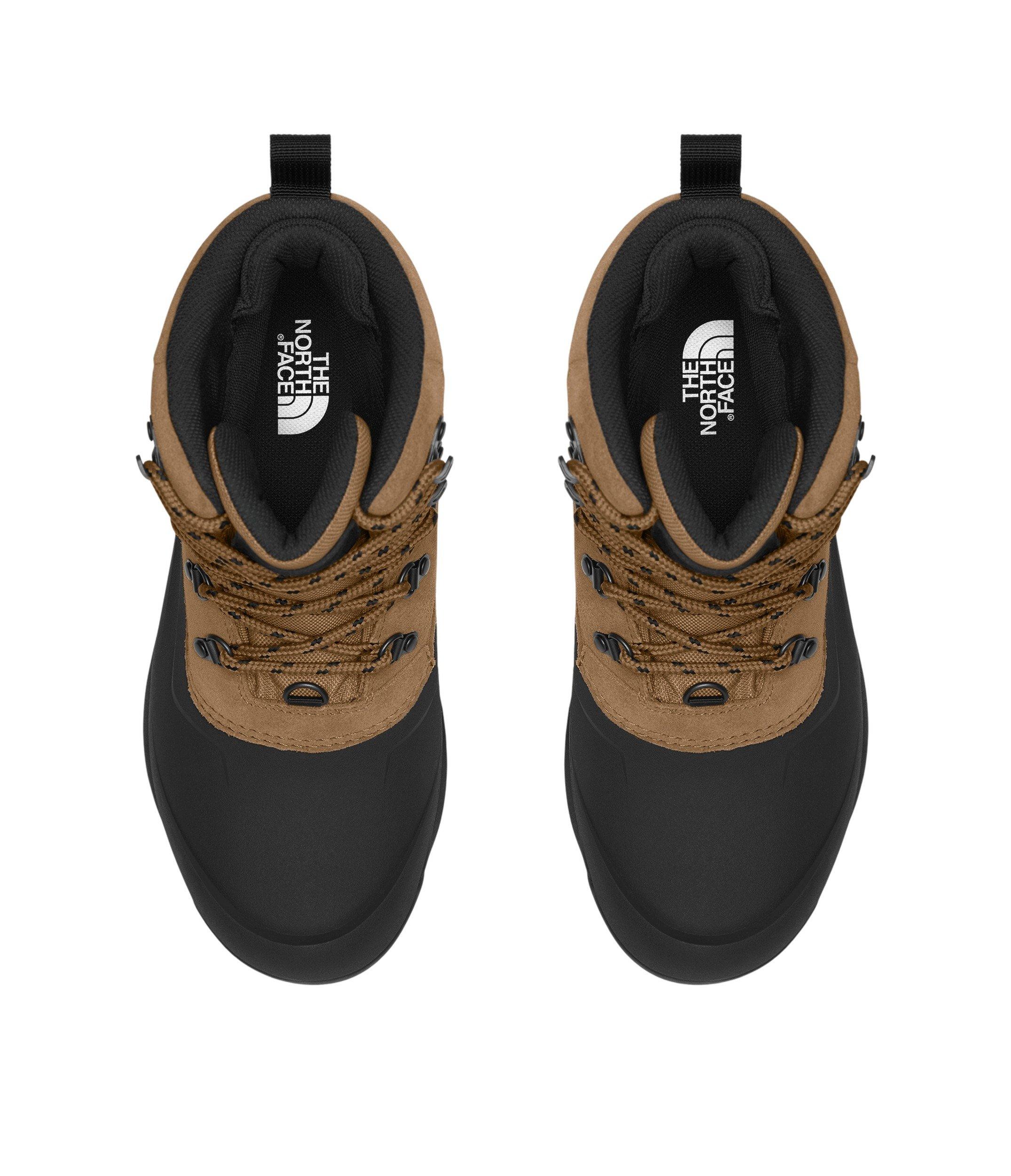 The North Face Chilkat Lace Up "Brown/Black" Men's Waterproof Boot - BROWN/BLACK Thumbnail View 2