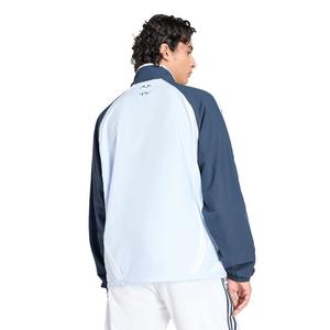 adidas Originals Men's Teamgeist Half Zip Sweatshirt - Light Blue