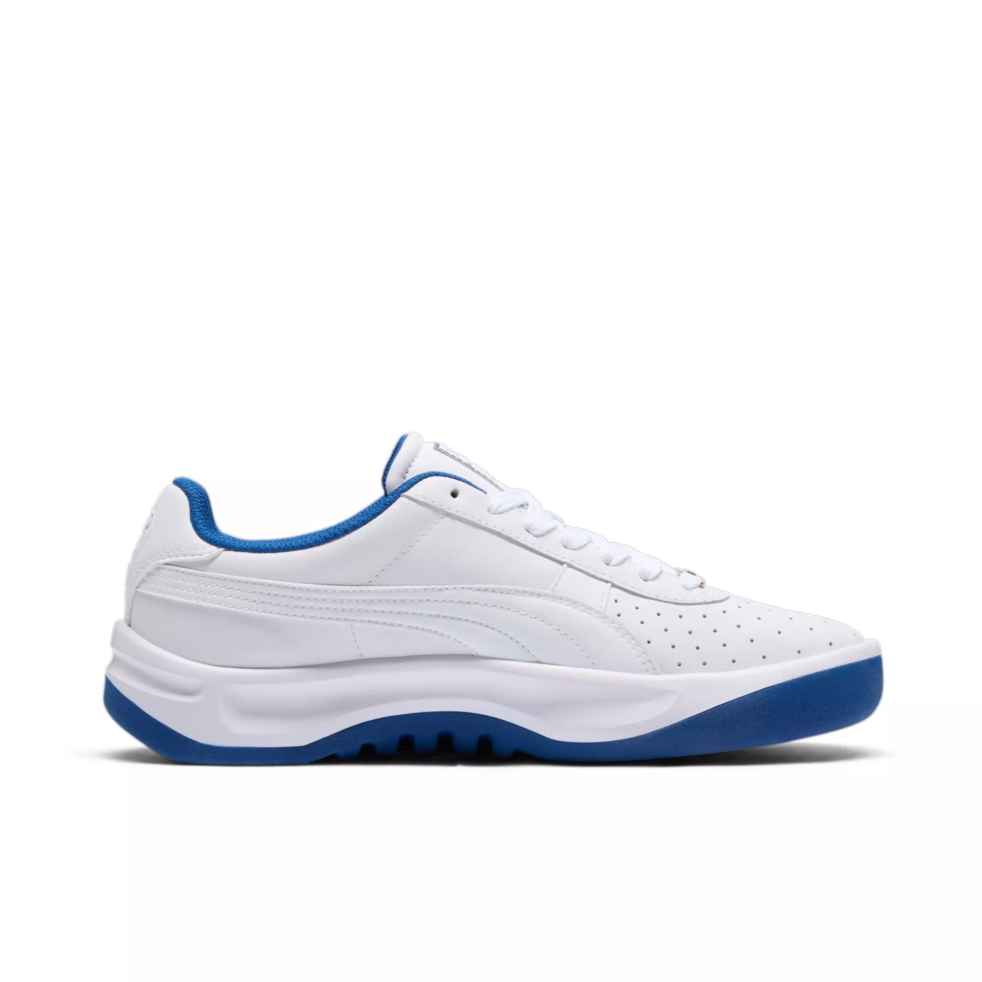 PUMA GV Special "PUMA White/Clyde Royal/PUMA Gold" Men's Shoe - WHITE/BLUE/GOLD