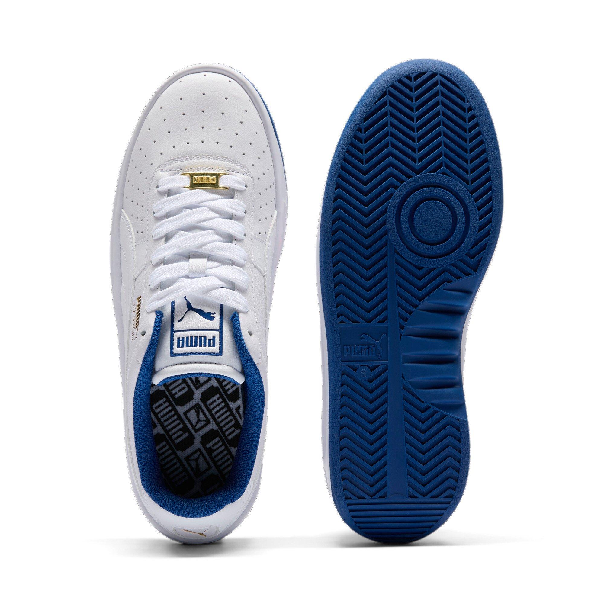 PUMA GV Special "PUMA White/Clyde Royal/PUMA Gold" Men's Shoe - WHITE/BLUE/GOLD Thumbnail View 6