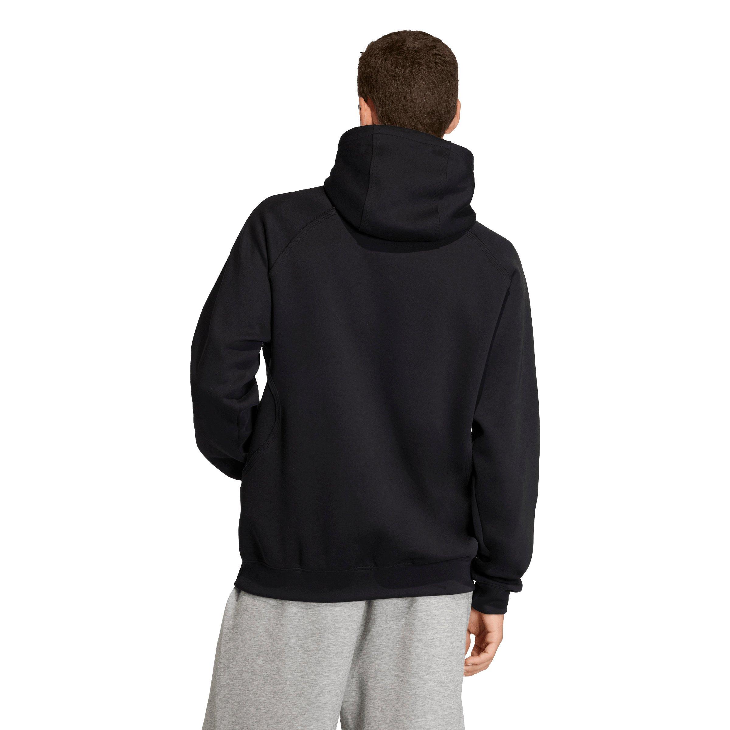 adidas Originals Men's Spacer Cutline Hoodie - Black - BLACK Thumbnail View 2