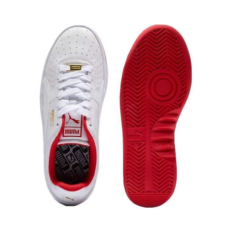 PUMA GV Special "PUMA White/Pop Red/PUMA Gold" Men's Shoe - WHITE/RED/GOLD Thumbnail View 4