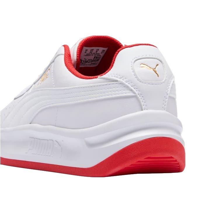 PUMA GV Special "PUMA White/Pop Red/PUMA Gold" Men's Shoe - WHITE/RED/GOLD Thumbnail View 6