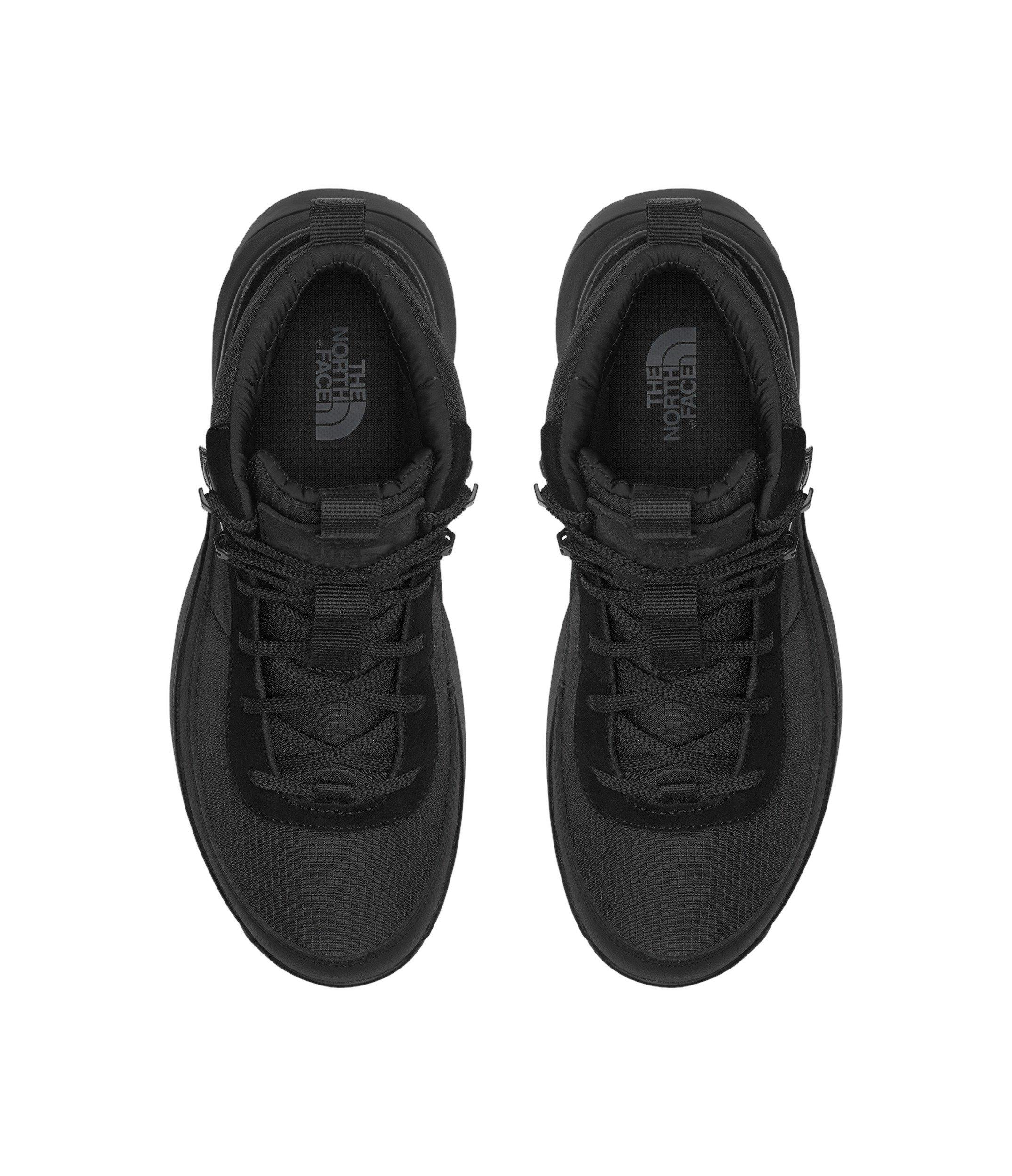 The North Face Bergen Mid "Black" Men's Boot - BLACK Thumbnail View 2