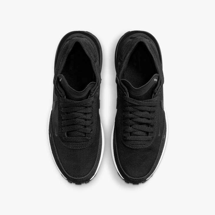Nike Waffle One Grade School Boys'  "Black/Black/White/Orange" Shoe