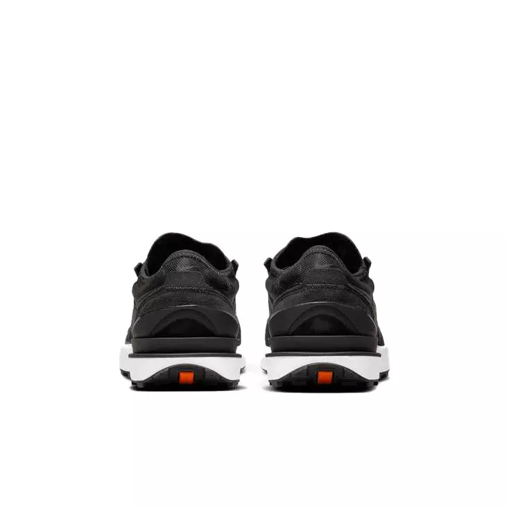 Nike Waffle One "Black/Black/White/Orange" Grade School Boys' Shoe - BLACK/WHITE