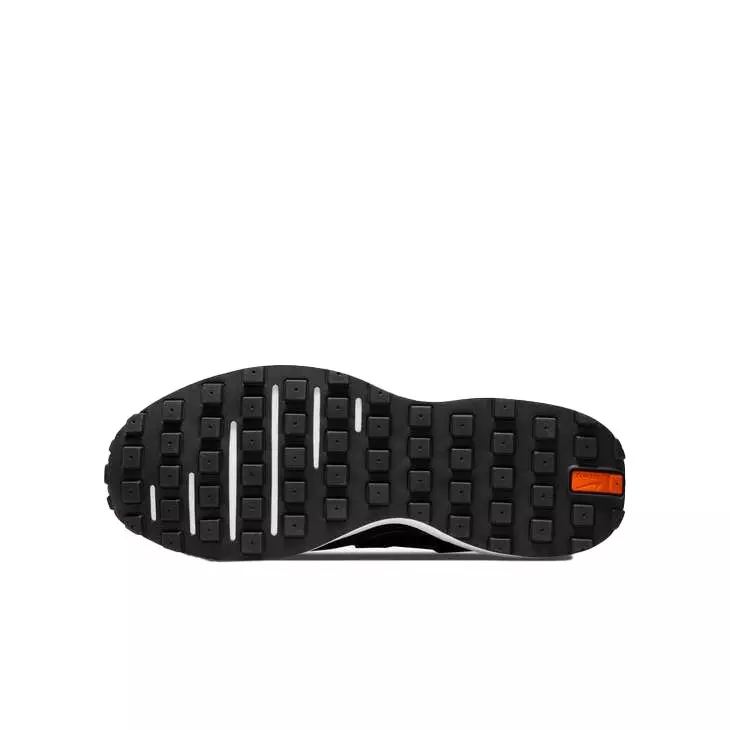 Nike Waffle One "Black/Black/White/Orange" Grade School Boys' Shoe - BLACK/WHITE
