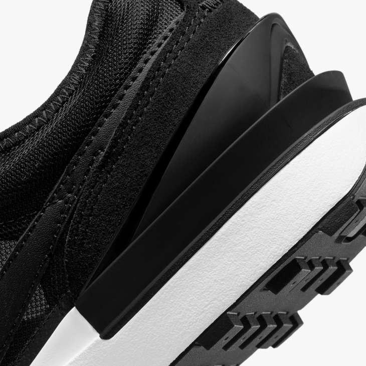 Nike Waffle One Grade School Boys'  "Black/Black/White/Orange" Shoe