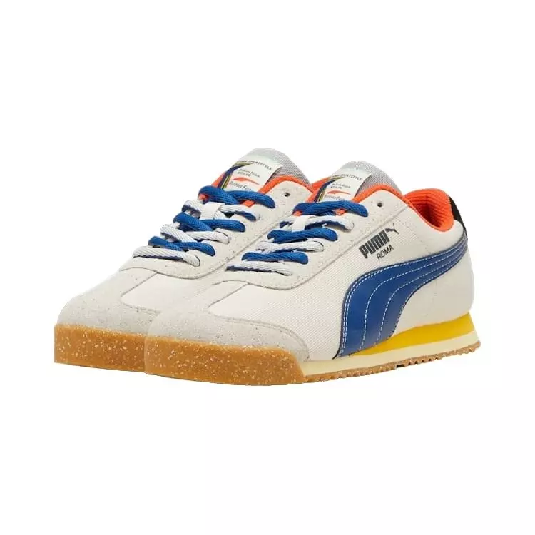 PUMA Roma Podium "Clyde Royal/Creamy Vanilla/Redmazing" Men's Shoe - BLUE/WHITE/RED