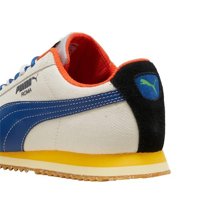 PUMA Roma Podium "Clyde Royal/Creamy Vanilla/Redmazing" Men's Shoe - BLUE/WHITE/RED Thumbnail View 6