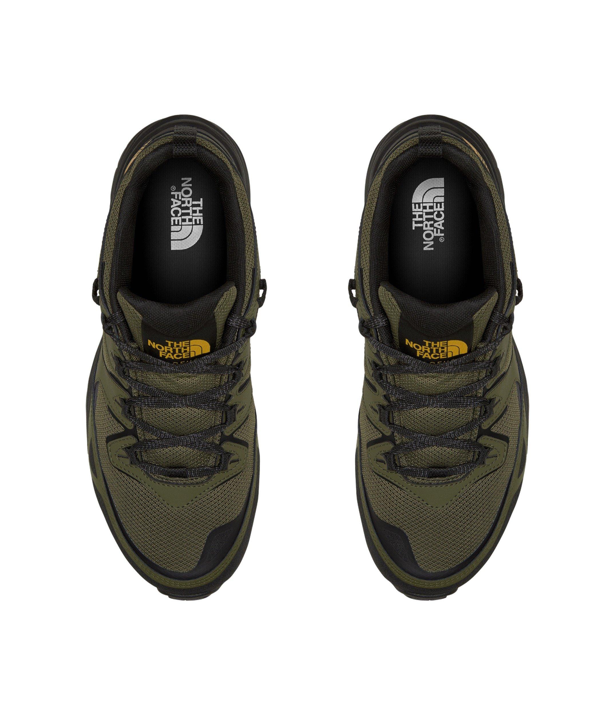 The North Face Hedgehog 3 "New Taupe Green/TNF Black" Men's Waterproof Shoe - GREEN/BLACK Thumbnail View 2