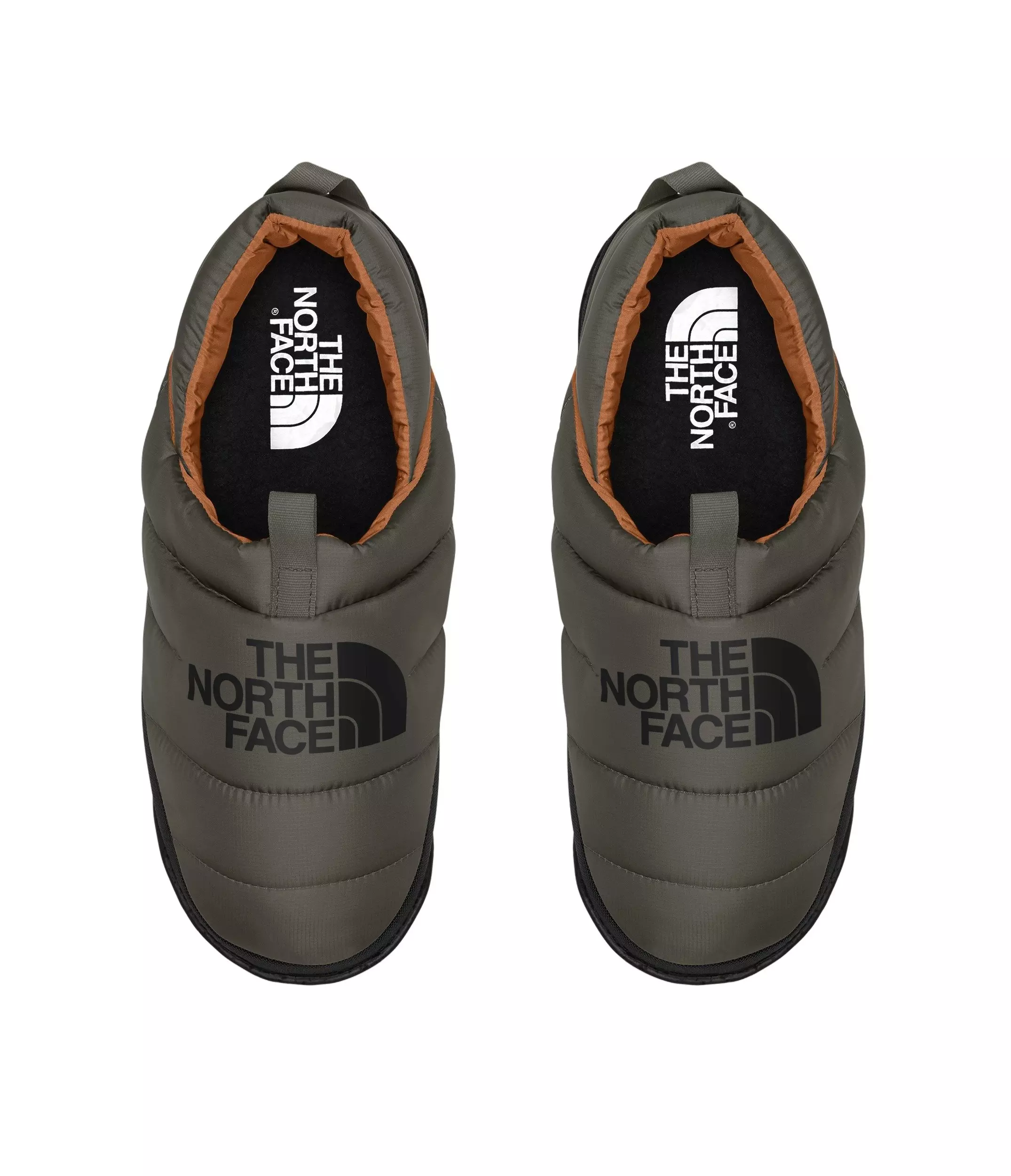 The North Face Nuptse "Green/Black" Men's Mule - GREEN/BLACK