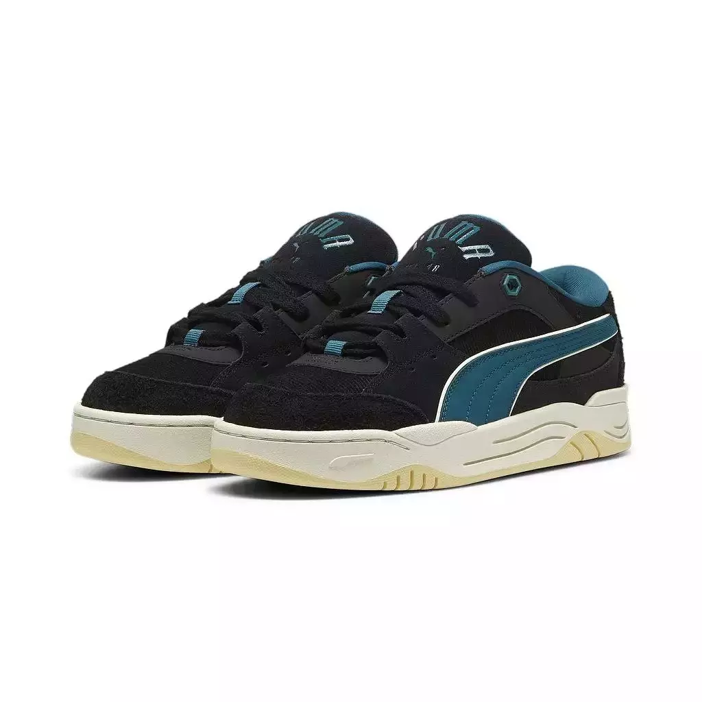PUMA 180 Play.Paris "PUMA Black/Cold Green" Men's Shoe - BLACK/GREEN