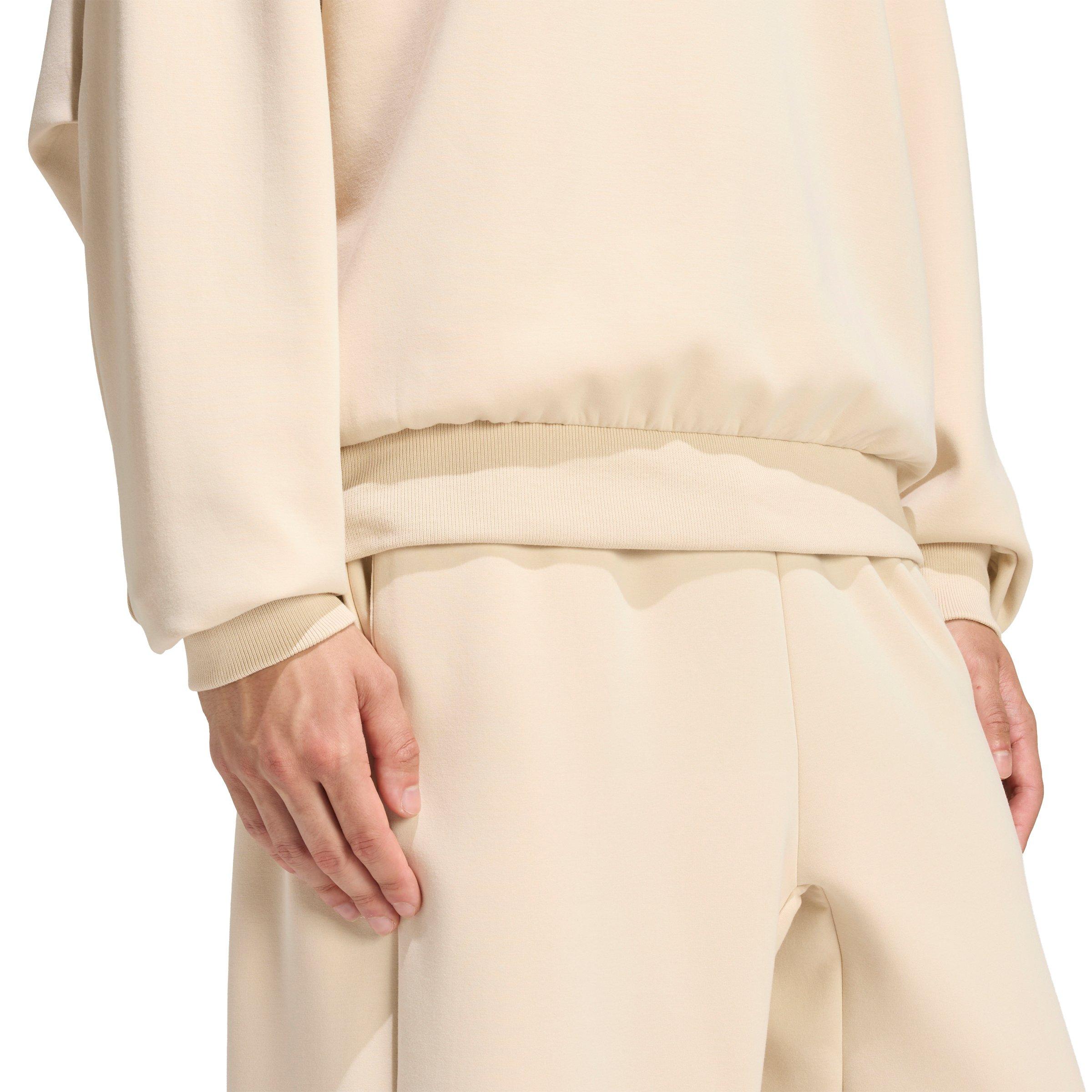 adidas Men's Soft Lux Sweatshirt - Cream - CREAM Thumbnail View 3