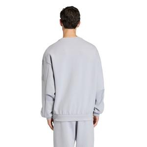 adidas Men's Soft Lux Sweatshirt - Silver