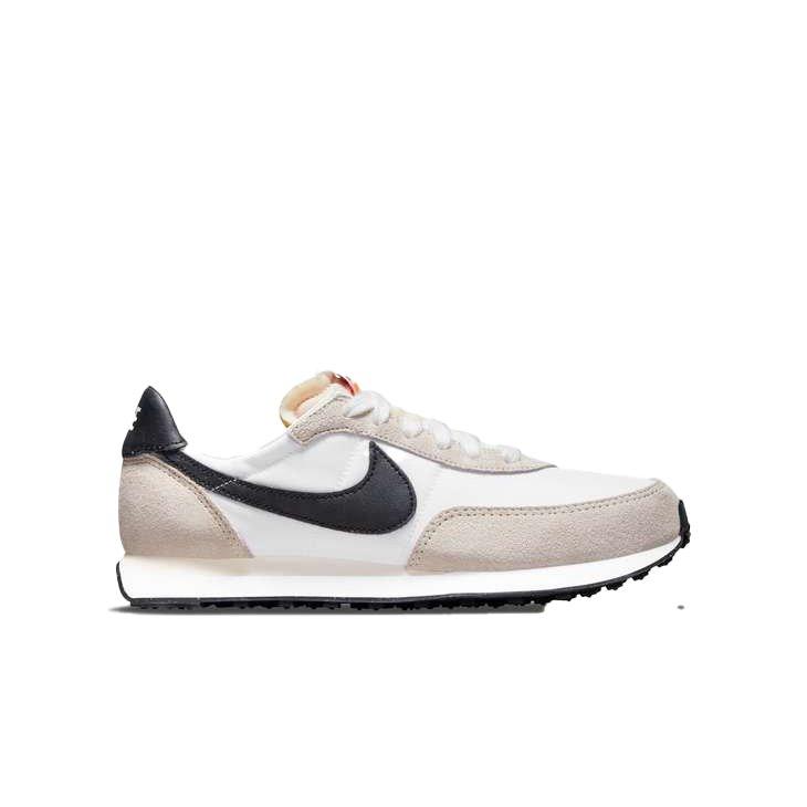 Nike Waffle Trainer 2 "White/Black/Sail/Summit White" Grade School Boys' Shoe - WHITE/BLACK Thumbnail View 1