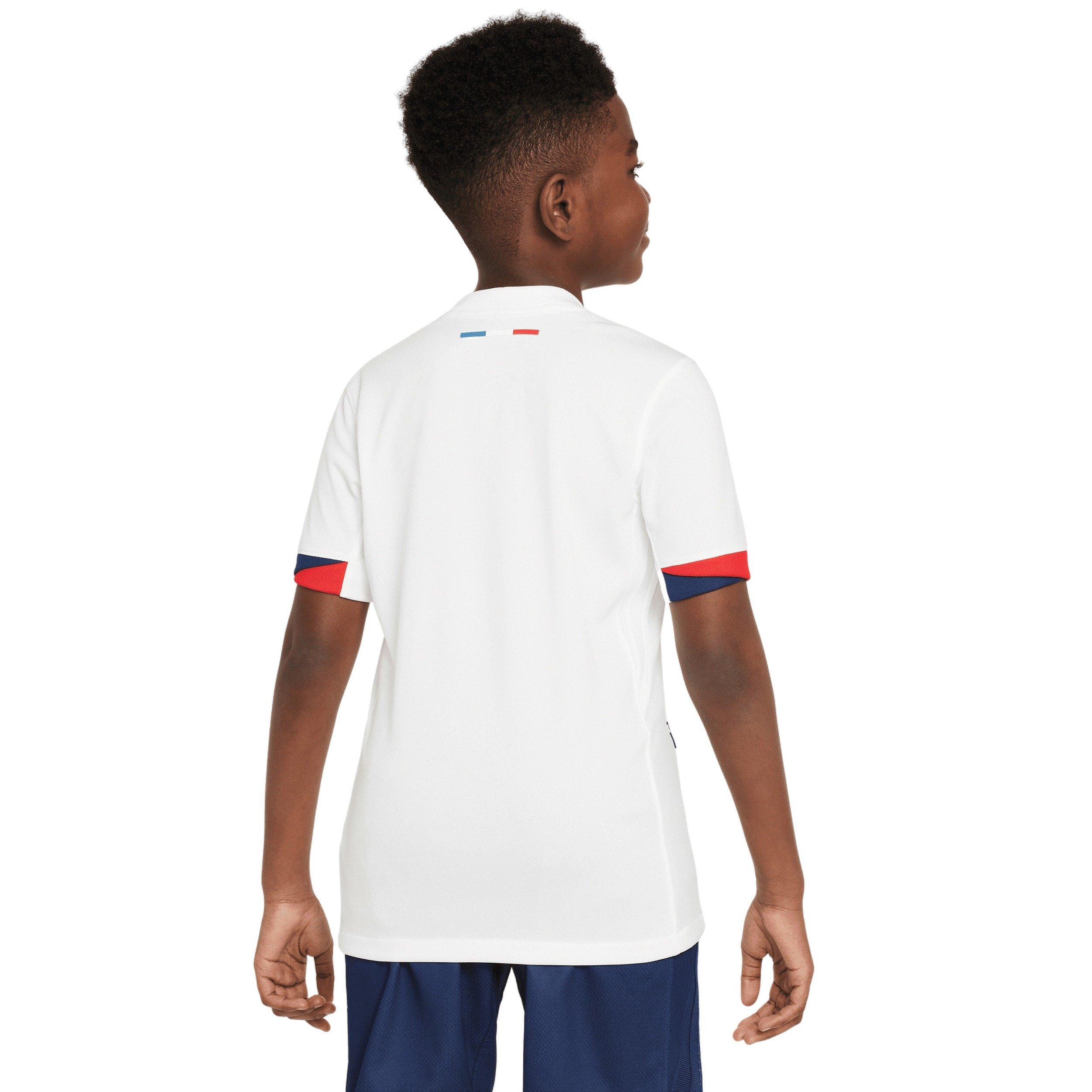 Nike Paris Saint-Germain 2024/25 Stadium Away Dri-FIT Big Kids' Soccer Replica Jersey