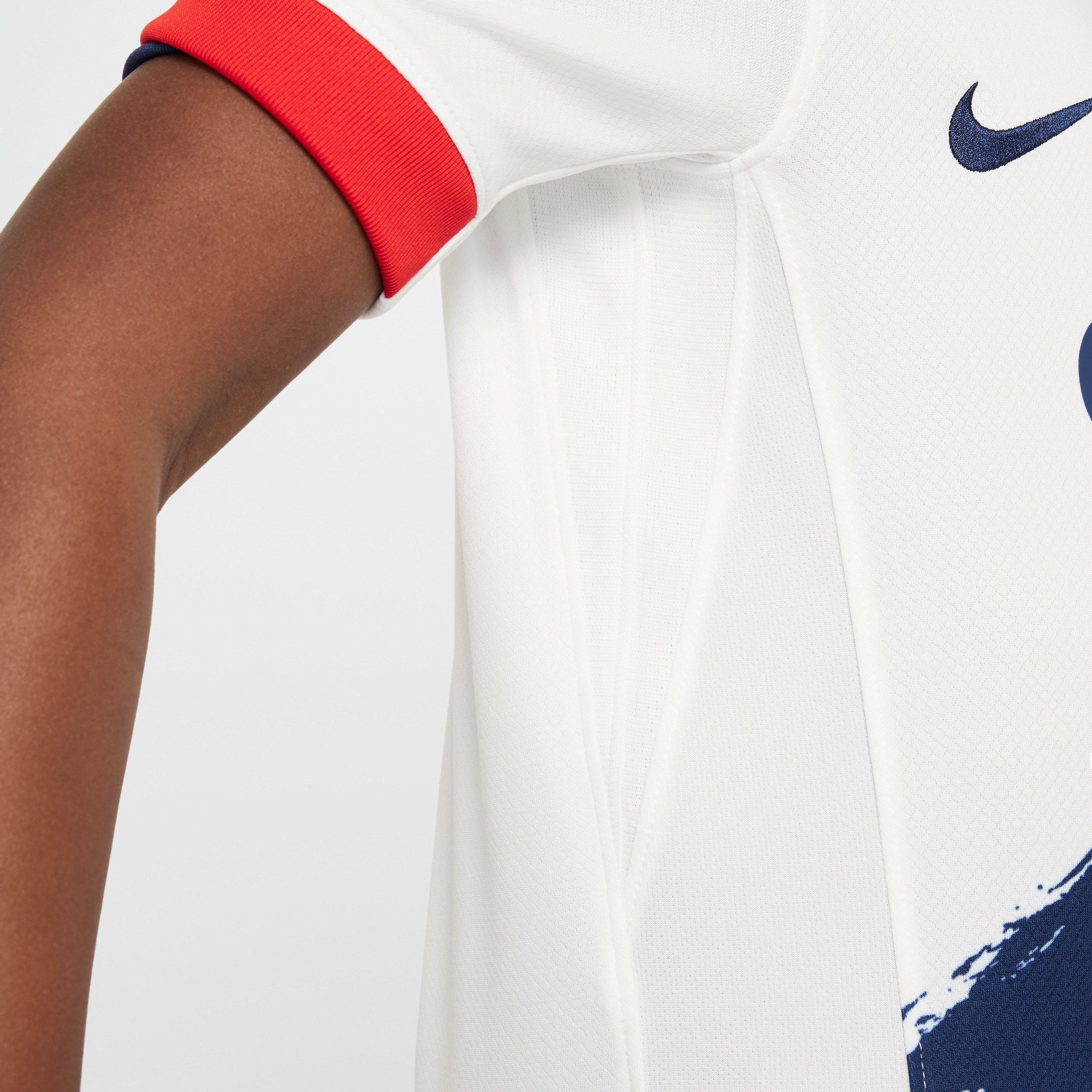 Nike Paris Saint-Germain 2024/25 Stadium Away Dri-FIT Big Kids' Soccer Replica Jersey
