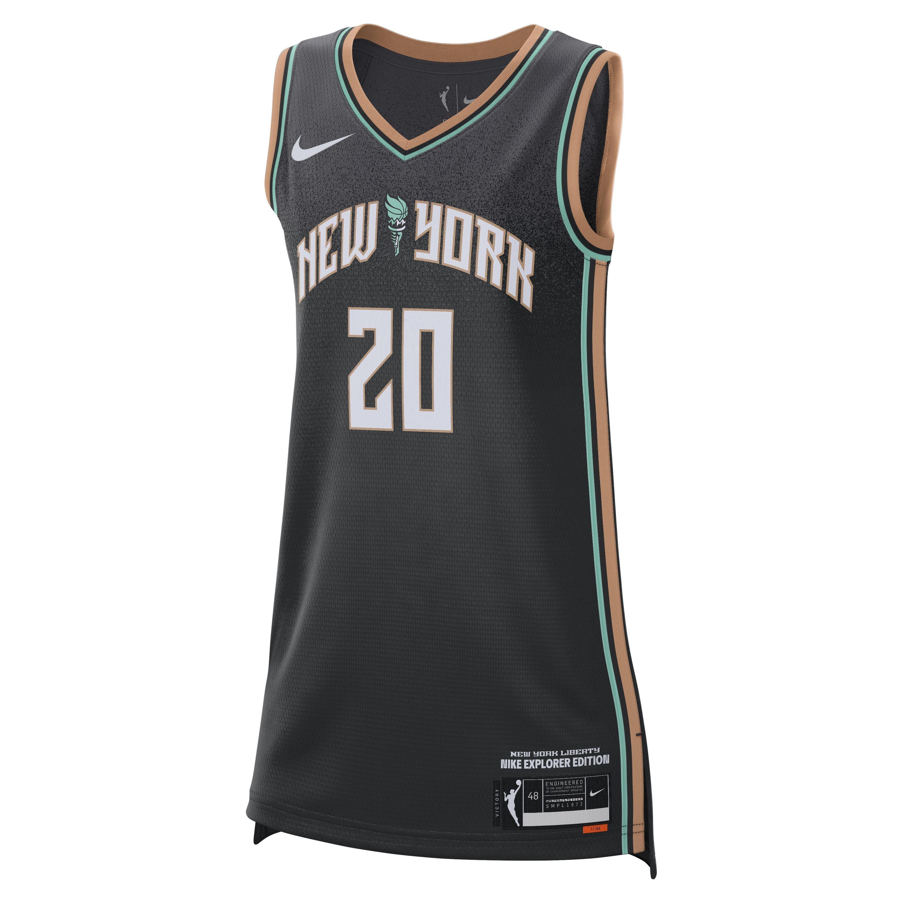 Nike Women's New York Liberty Sabrina Ionescu Dri-FIT WNBA Victory Jersey - Black - BLACK/IONESCU SABRINA Thumbnail View 1