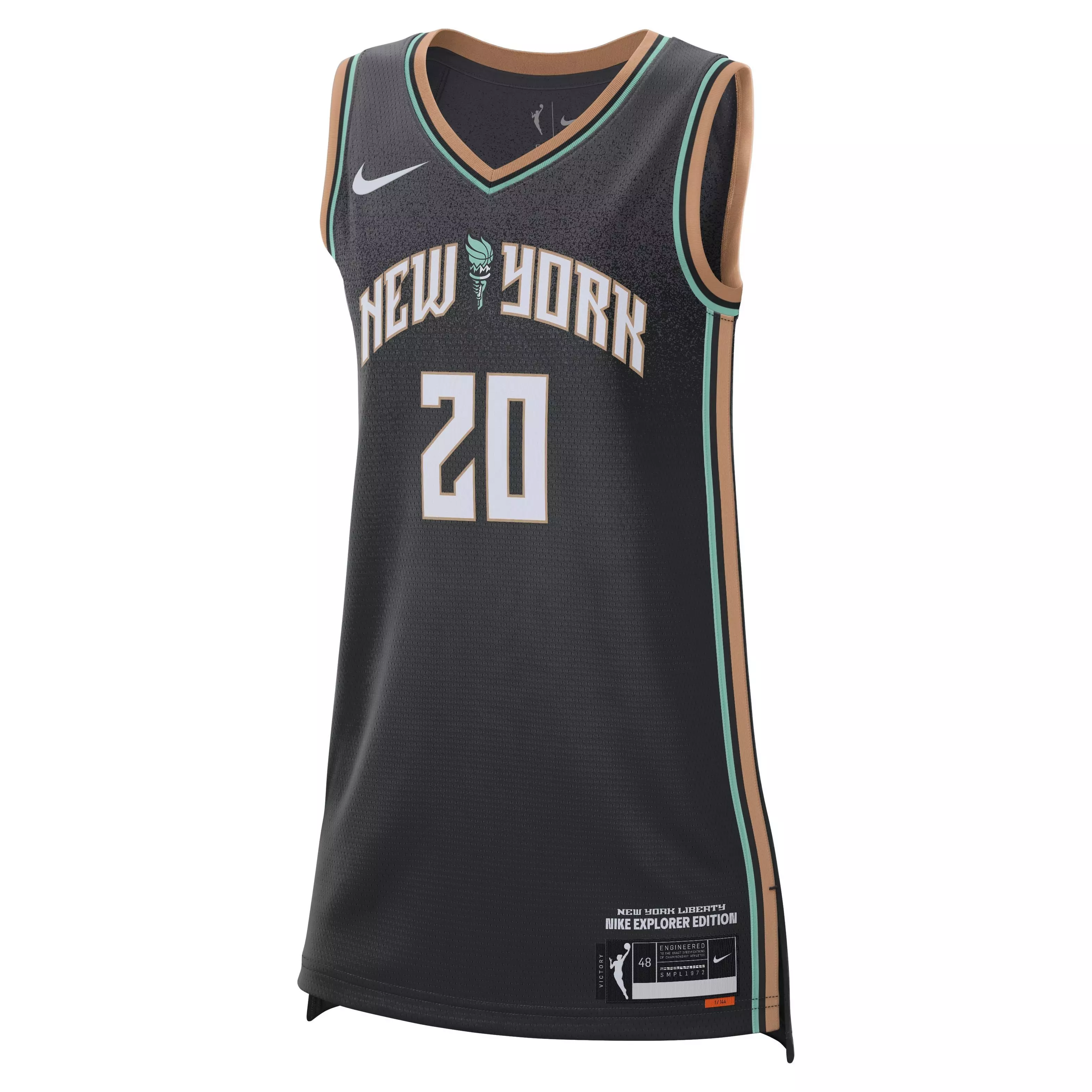 Nike Women's New York Liberty Sabrina Ionescu Dri-FIT WNBA Victory Jersey - Black - BLACK/IONESCU SABRINA