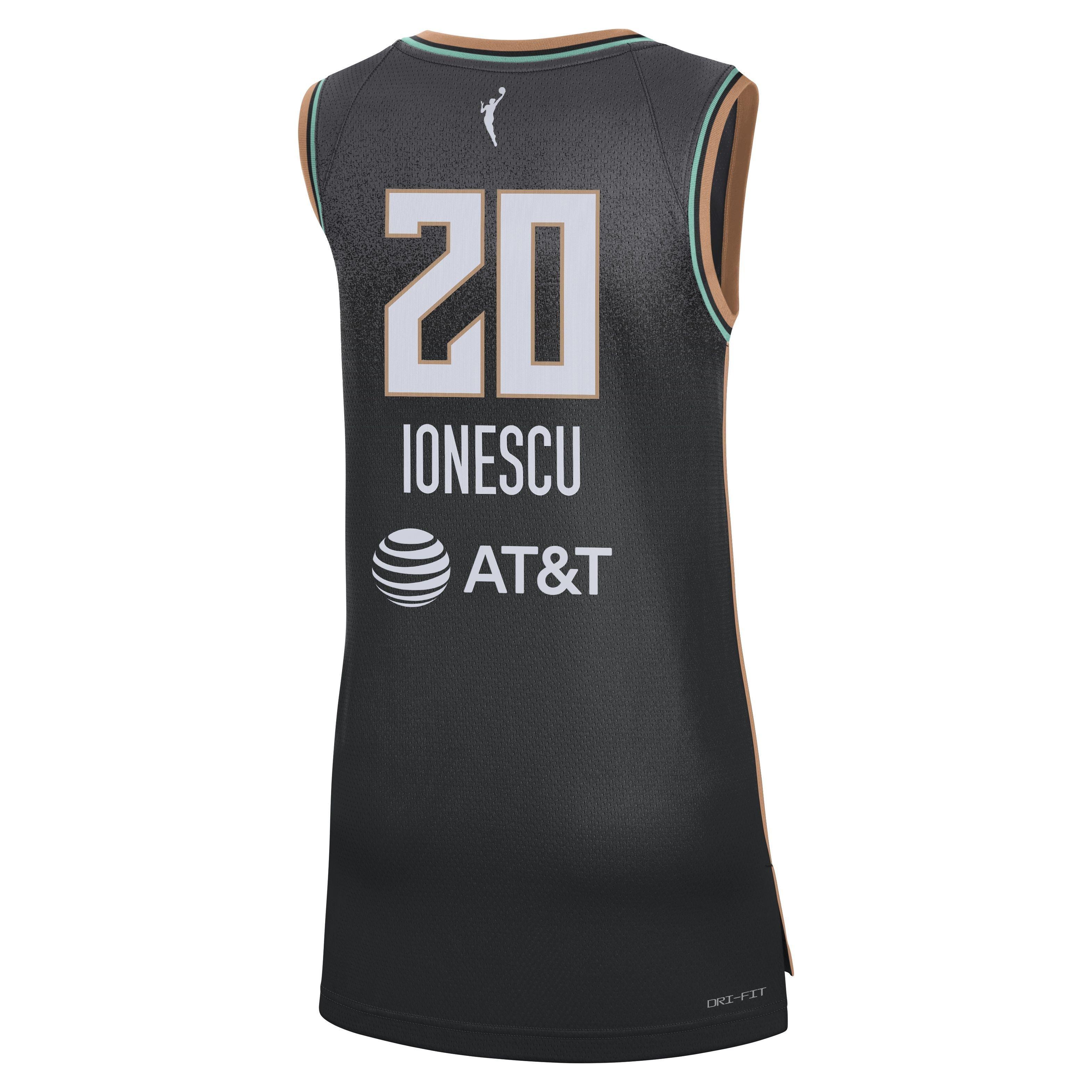 Nike Women's New York Liberty Sabrina Ionescu Dri-FIT WNBA Victory Jersey - Black - BLACK/IONESCU SABRINA Thumbnail View 2