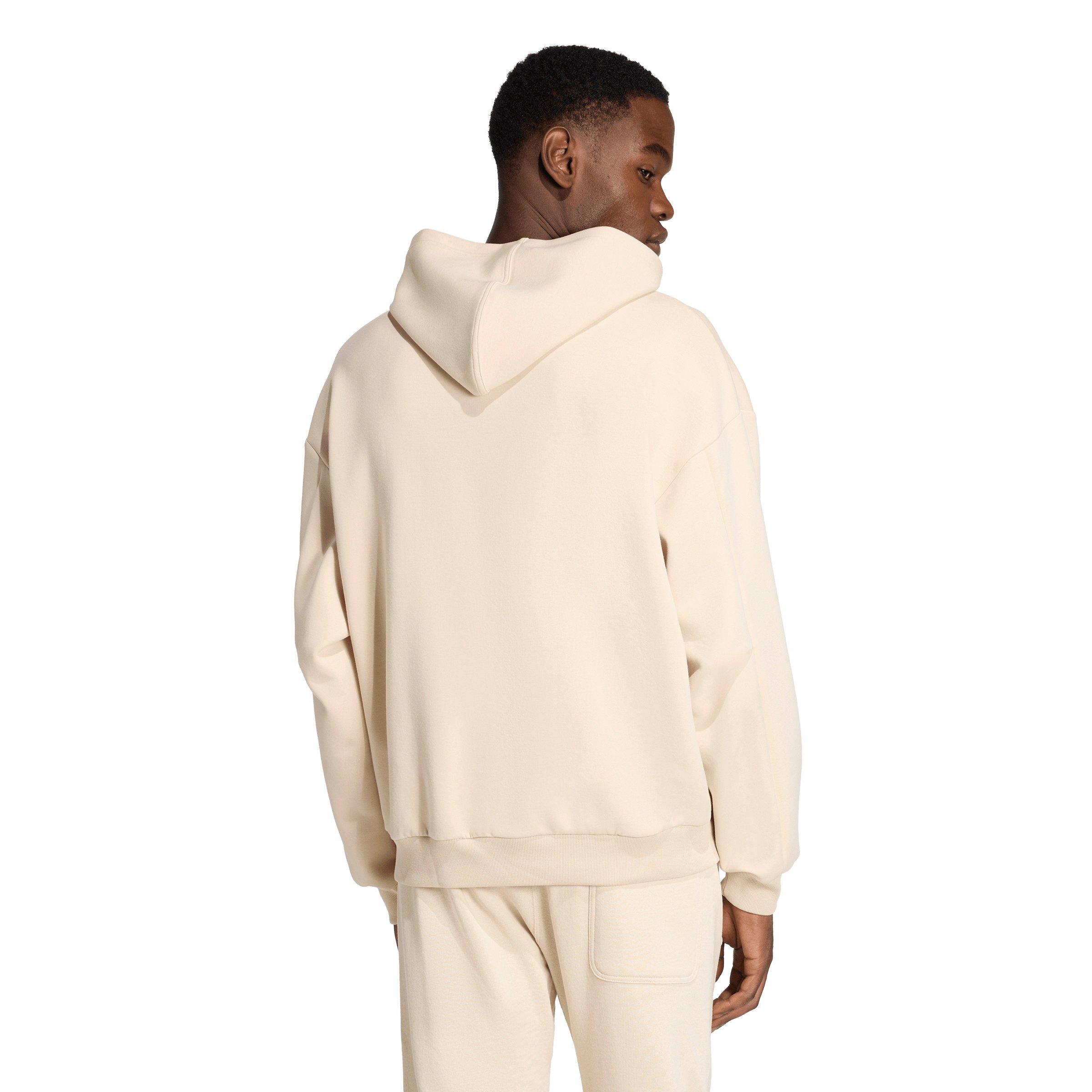 adidas Men's Soft Lux Hoodie - Cream - CREAM Thumbnail View 2