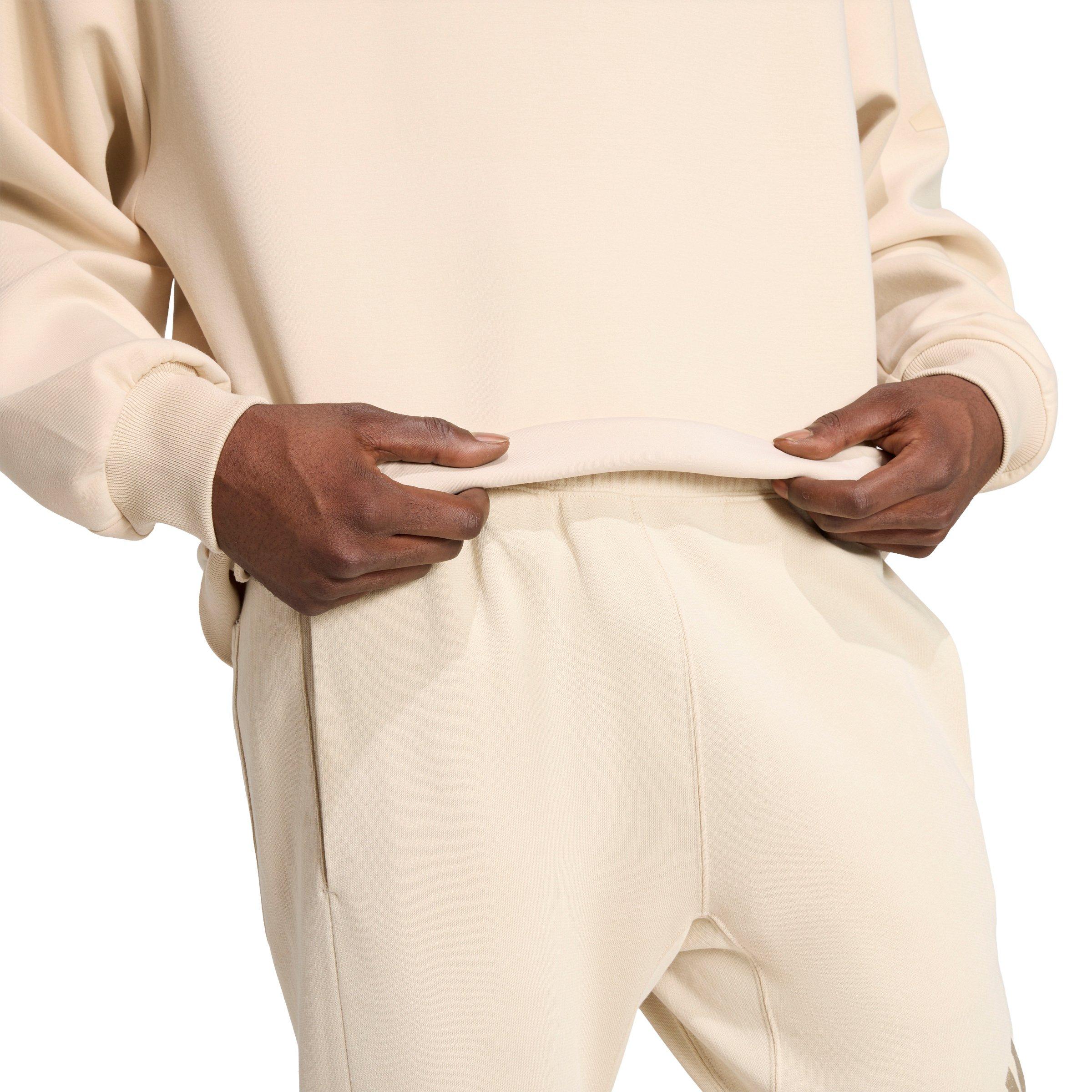 adidas Men's Soft Lux Hoodie - Cream - CREAM Thumbnail View 4