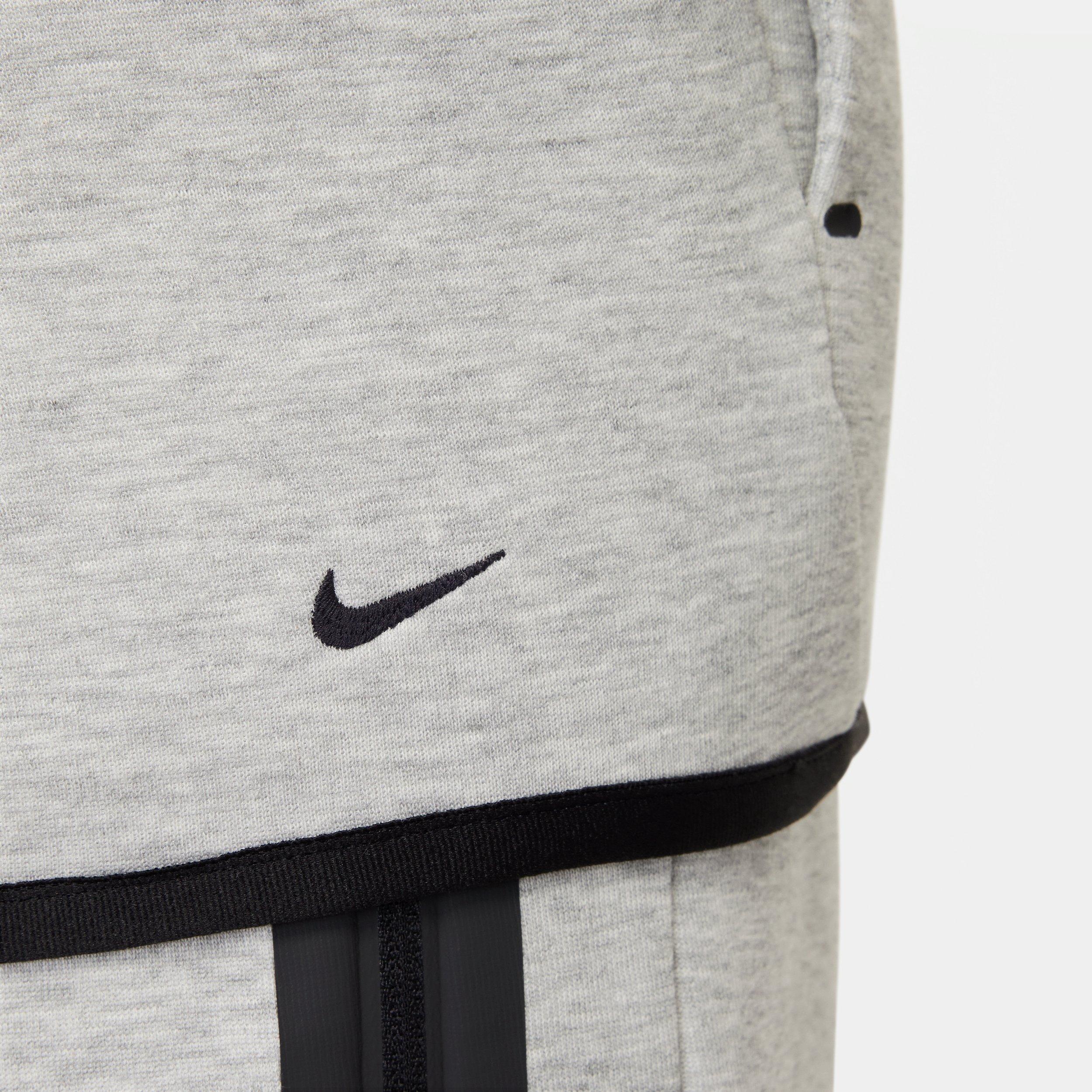 Nike Sportswear Tech Fleece Big Boys' Grey Full-Zip Hooded Jacket
