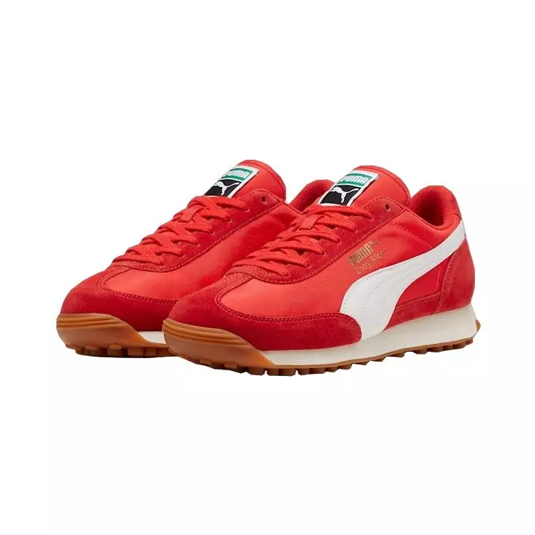 PUMA Easy Rider Vintage "PUMA Red/PUMA White" Men's Shoe - RED/WHITE