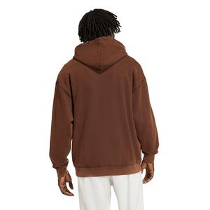 adidas Originals Men's Premium Essentials Retro Washed Hoodie - Brown