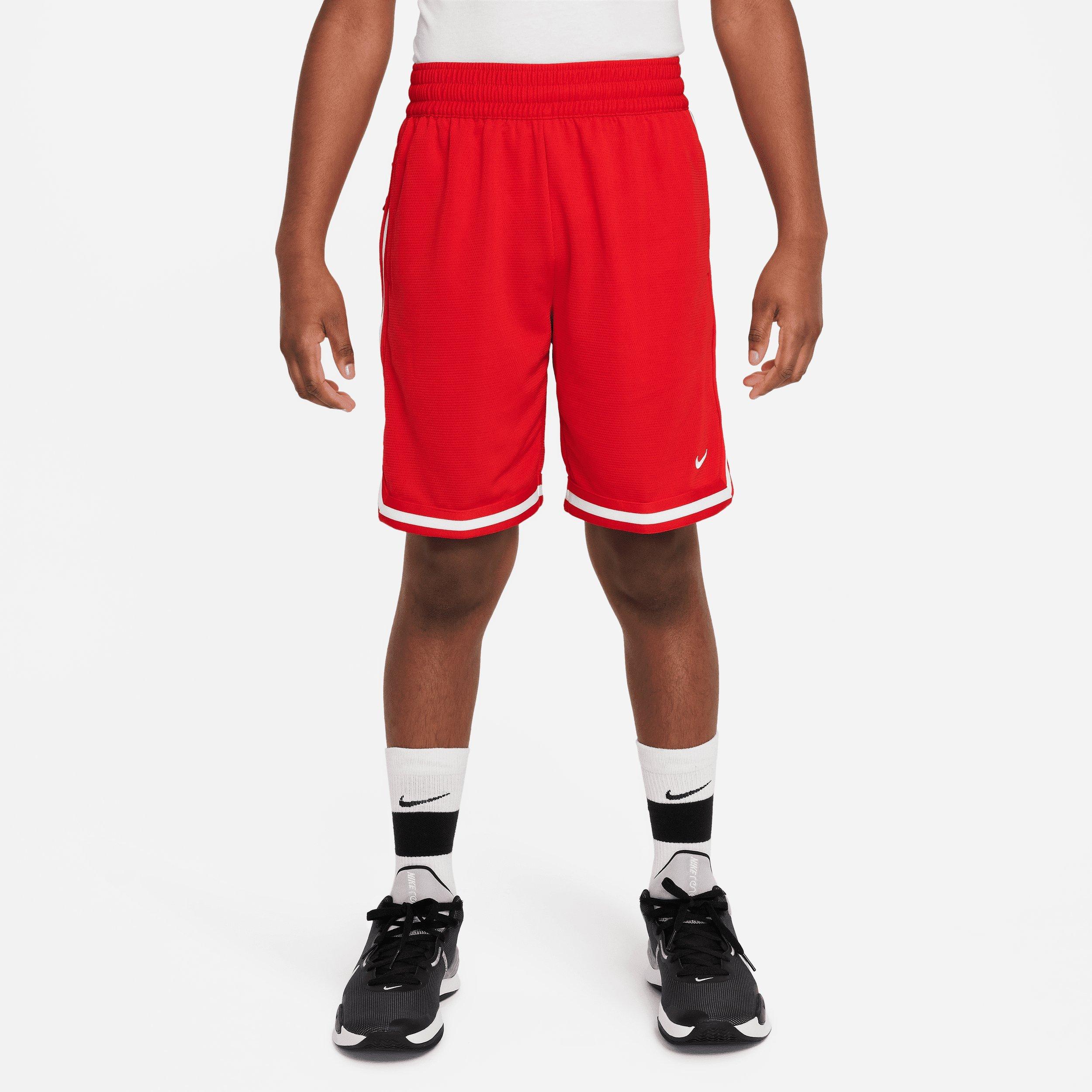 Nike Big Boys' Dri-FIT DNA Basketball Shorts Red