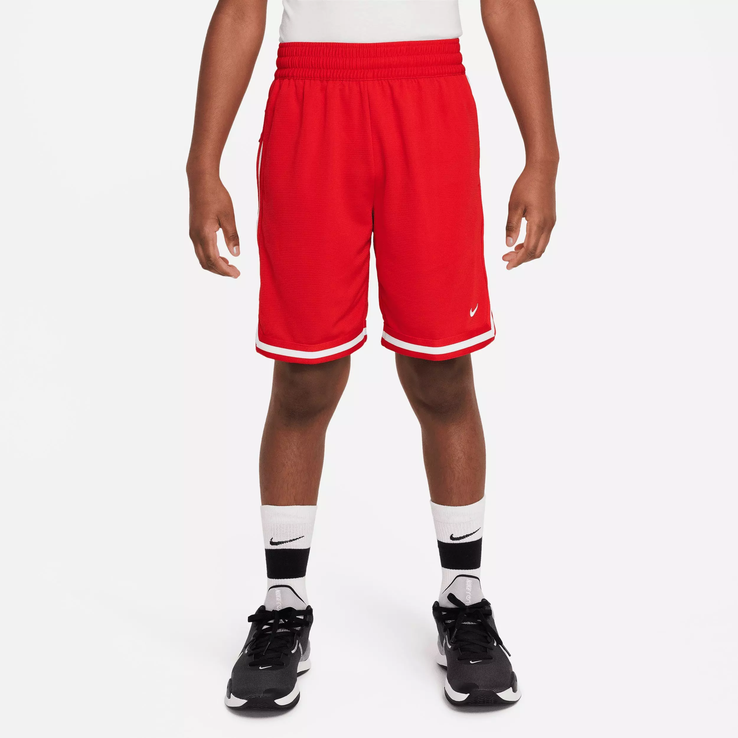 Nike Big Boys' Dri-FIT DNA Basketball Shorts - Red - RED
