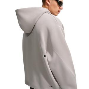Nike Men's Tech Ergo Fleece Pullover Hoodie - Grey - GREY