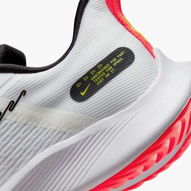 Nike Air Zoom Speed 2 "White/Black/Bright Crimson/Pink Blast" Grade School Girls' Running