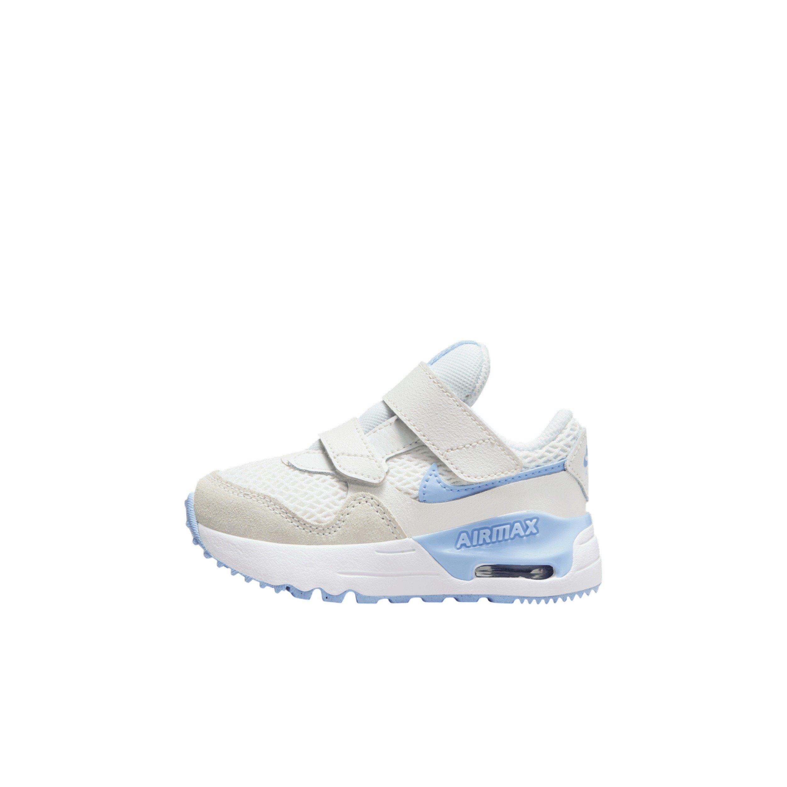 Nike Air Max SYSTM Infant Boys' "Summit White/White/Pure Platinum/Cobalt Bliss" Shoe