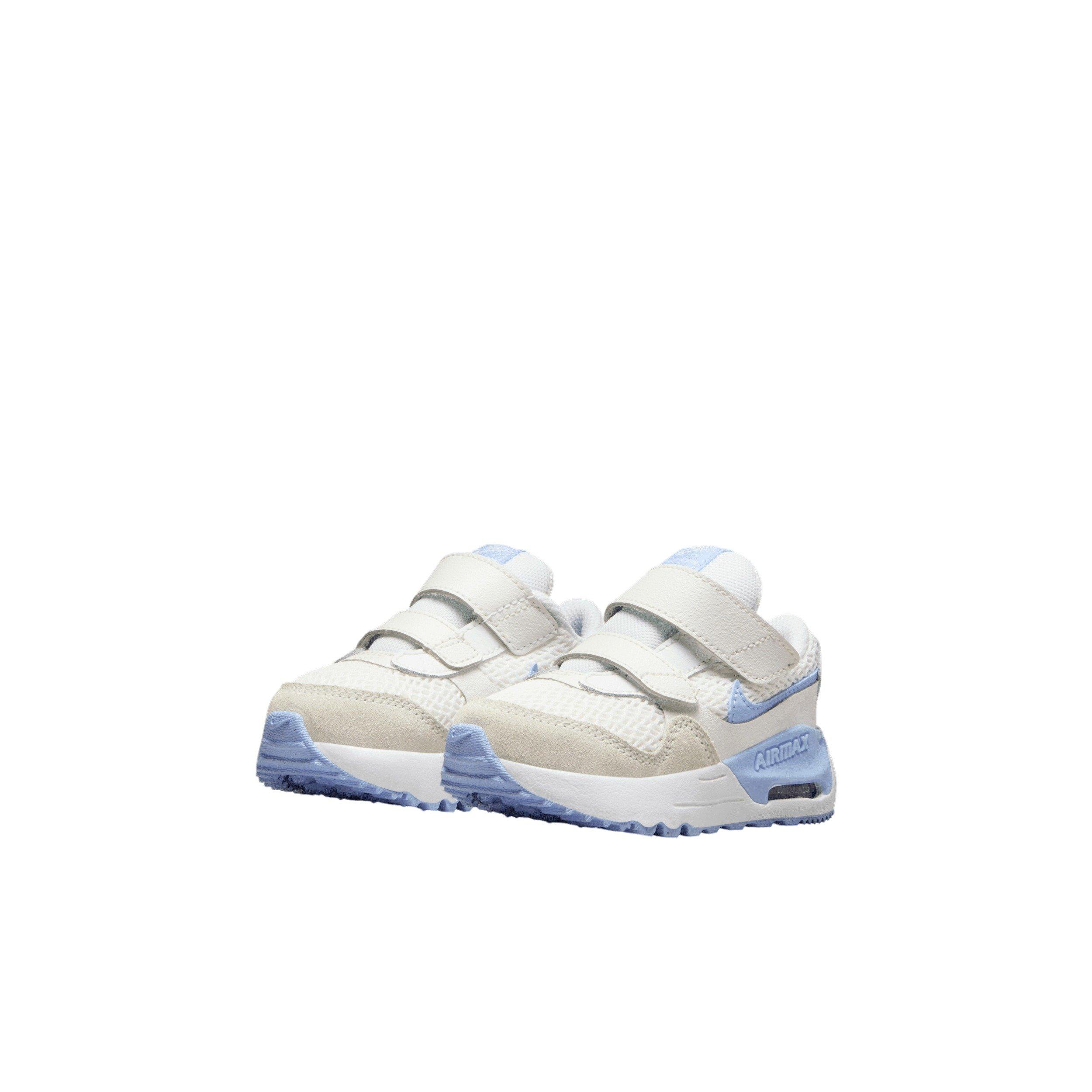 Nike Air Max SYSTM Infant Boys' "Summit White/White/Pure Platinum/Cobalt Bliss" Shoe