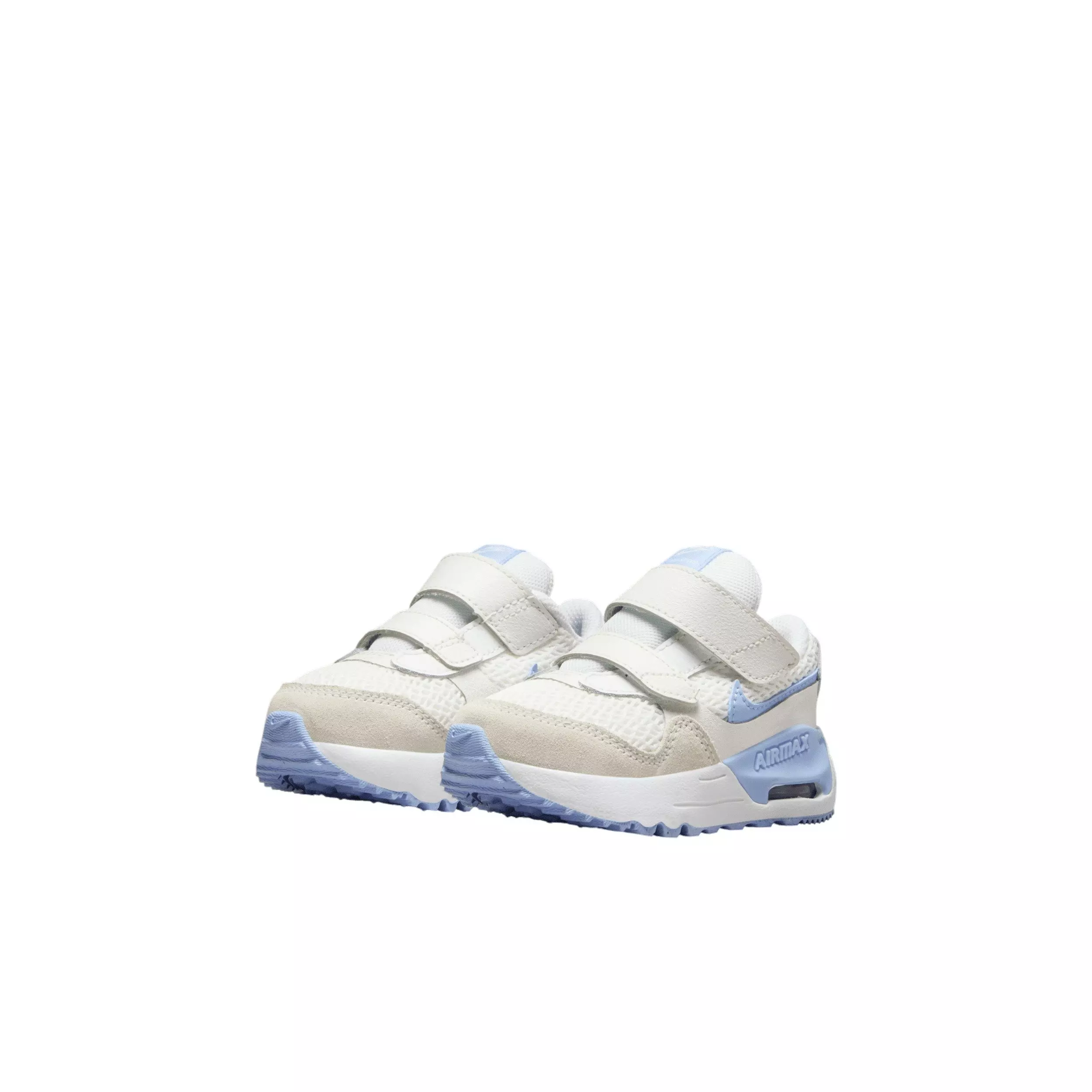 Nike Air Max SYSTM "Summit White/White/Pure Platinum/Cobalt Bliss" Infant Boys' Shoe - WHITE/WHITE/PLATINUM/COBALT