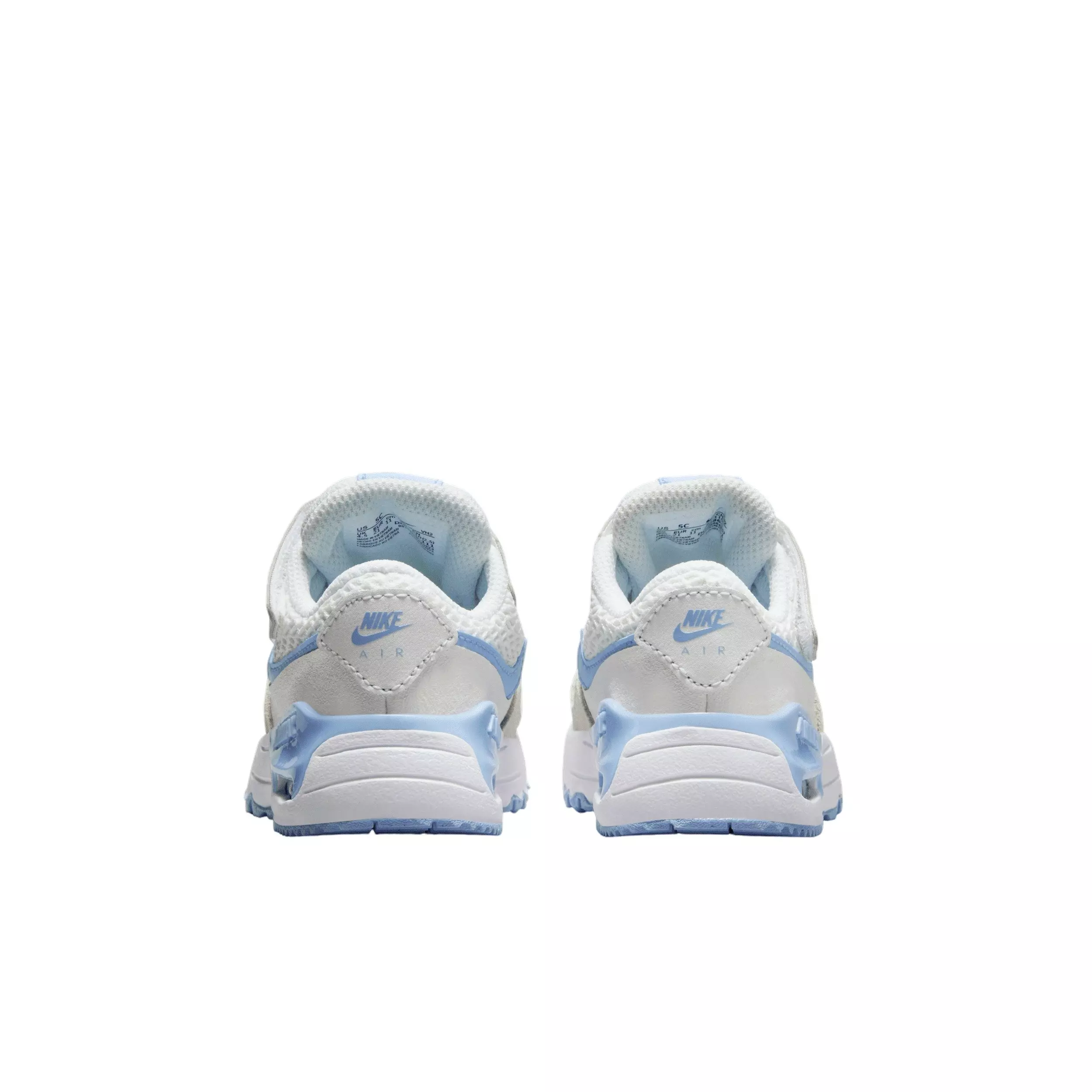 Nike Air Max SYSTM "Summit White/White/Pure Platinum/Cobalt Bliss" Infant Boys' Shoe - WHITE/WHITE/PLATINUM/COBALT