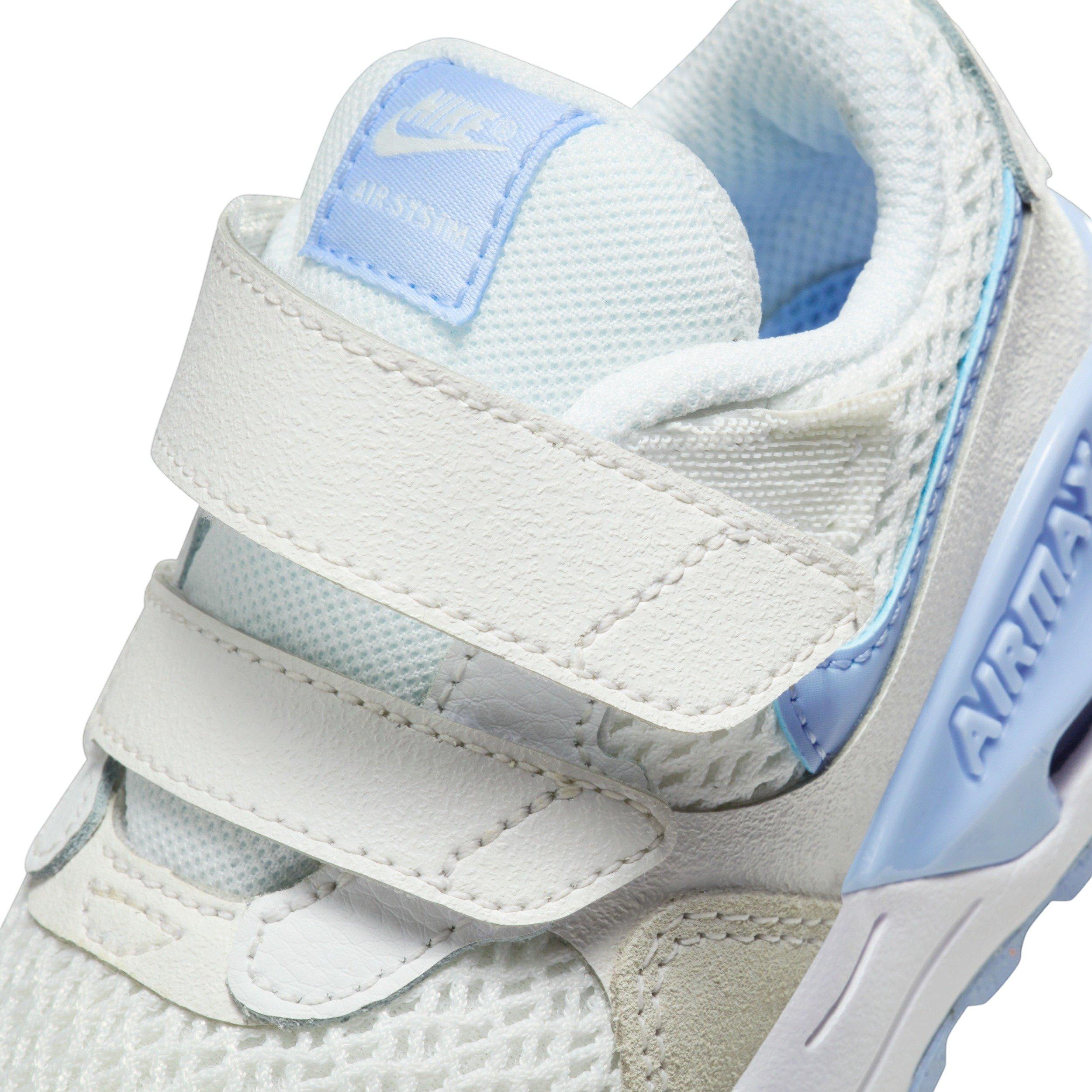 Nike Air Max SYSTM Infant Boys' "Summit White/White/Pure Platinum/Cobalt Bliss" Shoe