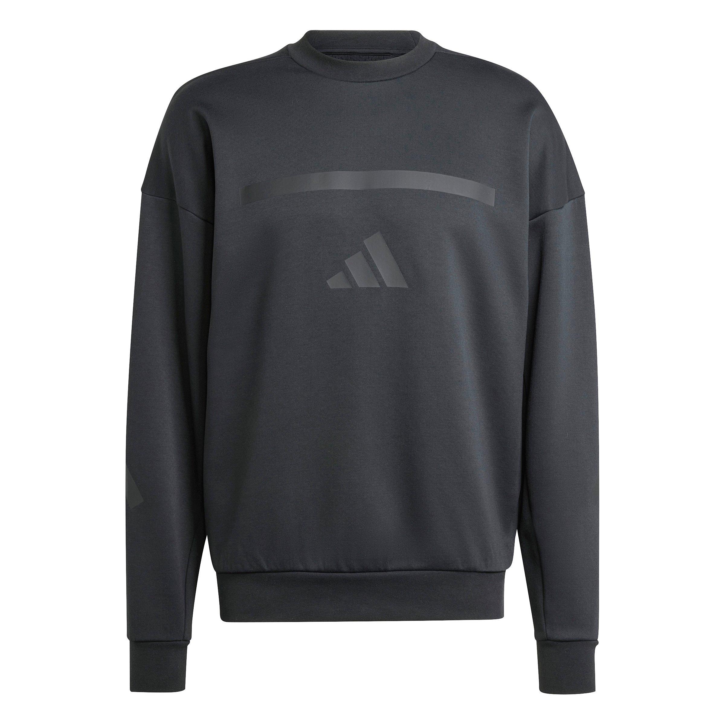 adidas Men's New Z.N.E. Sweatshirt - Black - BLACK Thumbnail View 6