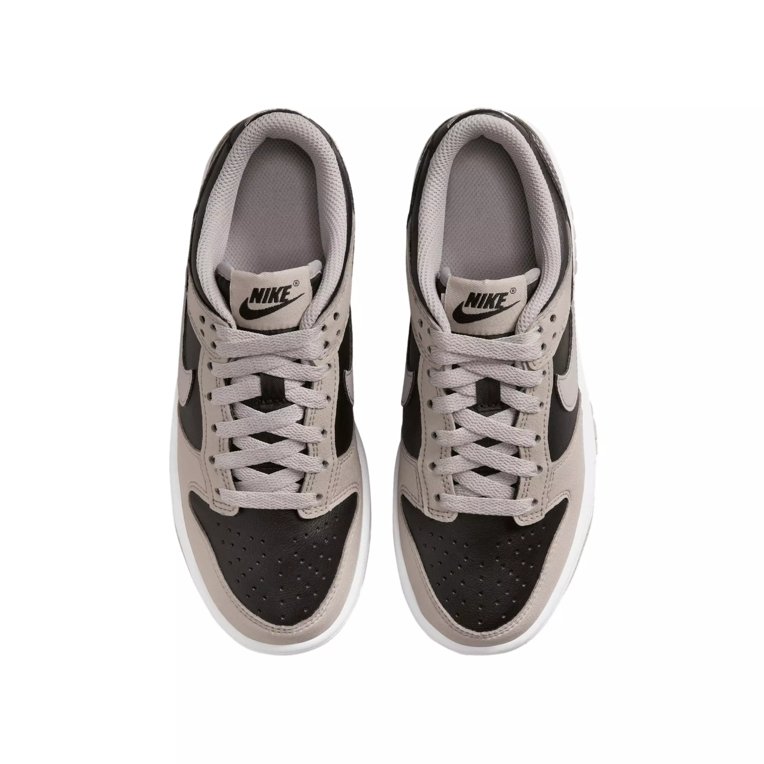 Nike Dunk Low "College Grey/White/Black" Grade School Boys' Shoe - GREY/WHITE/BLACK