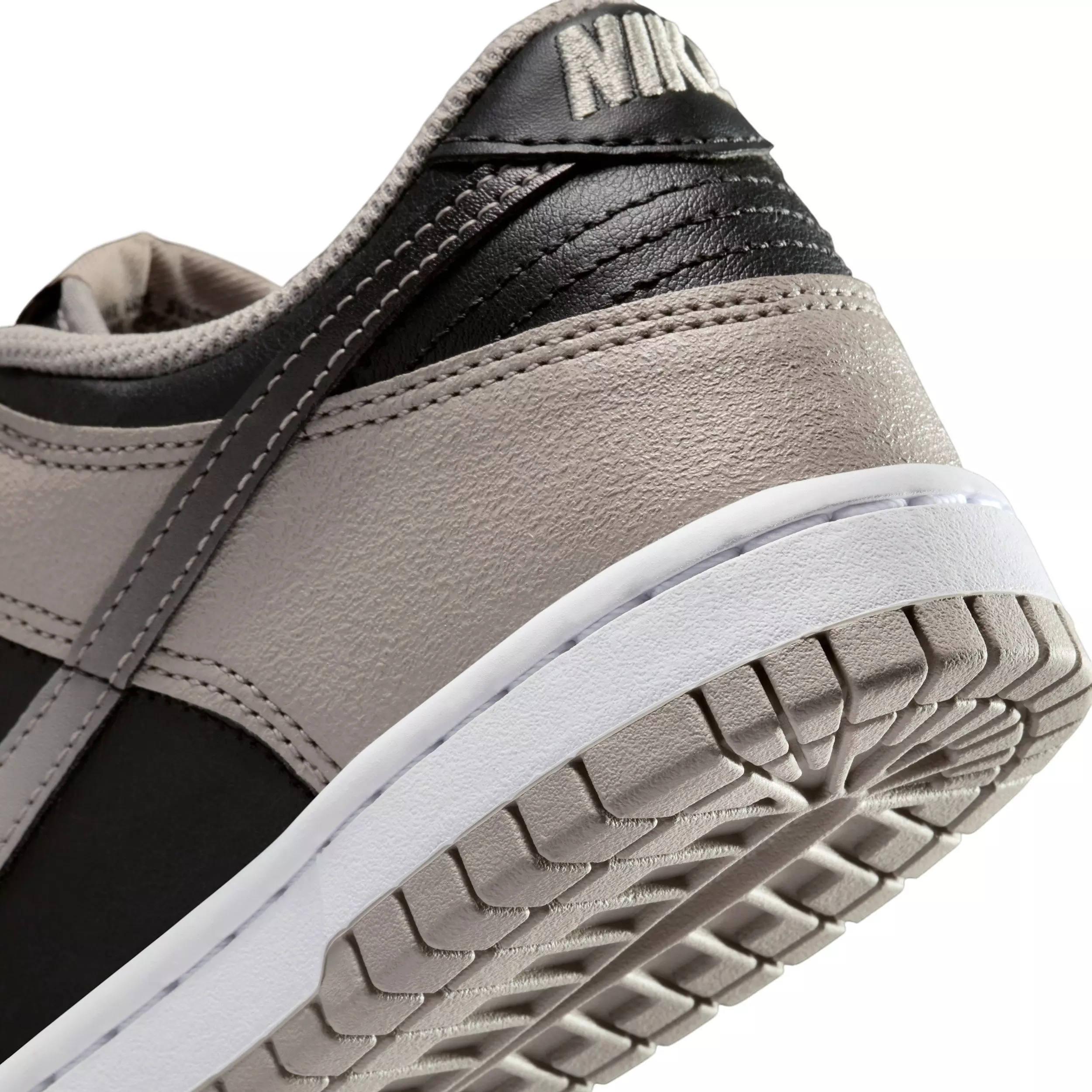 Nike Dunk Low "College Grey/White/Black" Grade School Boys' Shoe - GREY/WHITE/BLACK
